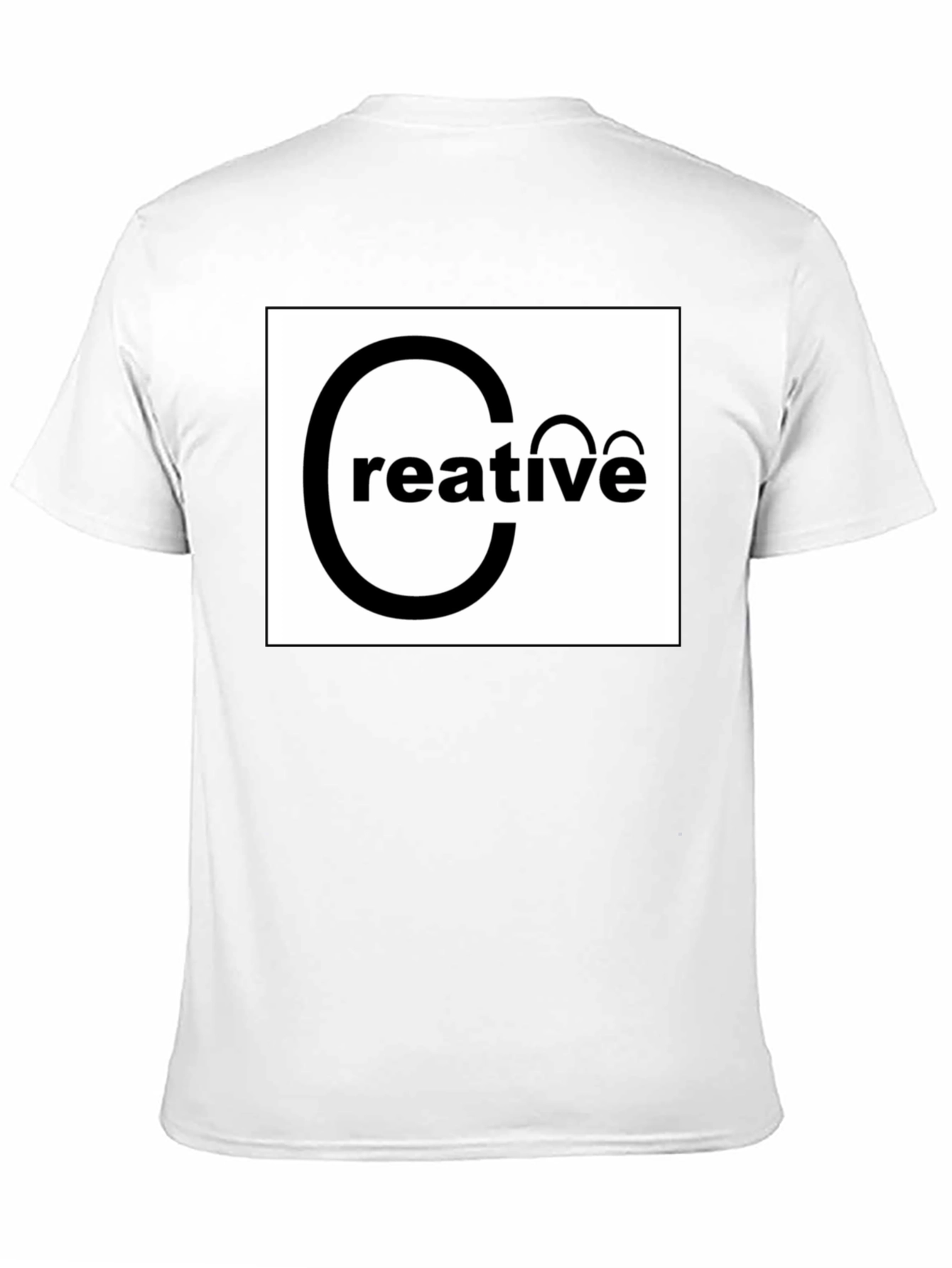Creative Graphic Black T-Shirt