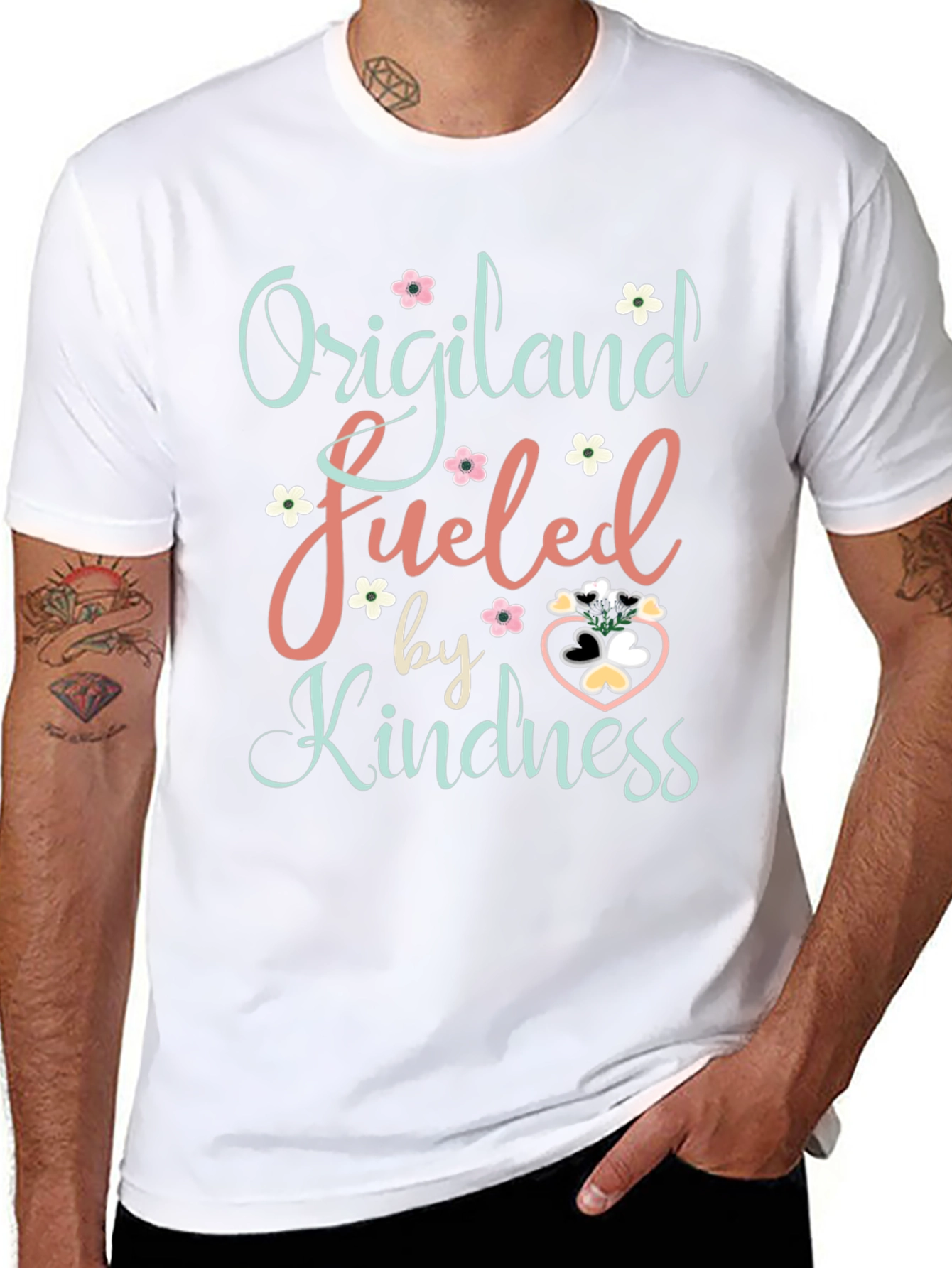 Origiland Fueled by Kindness Graphic Tee