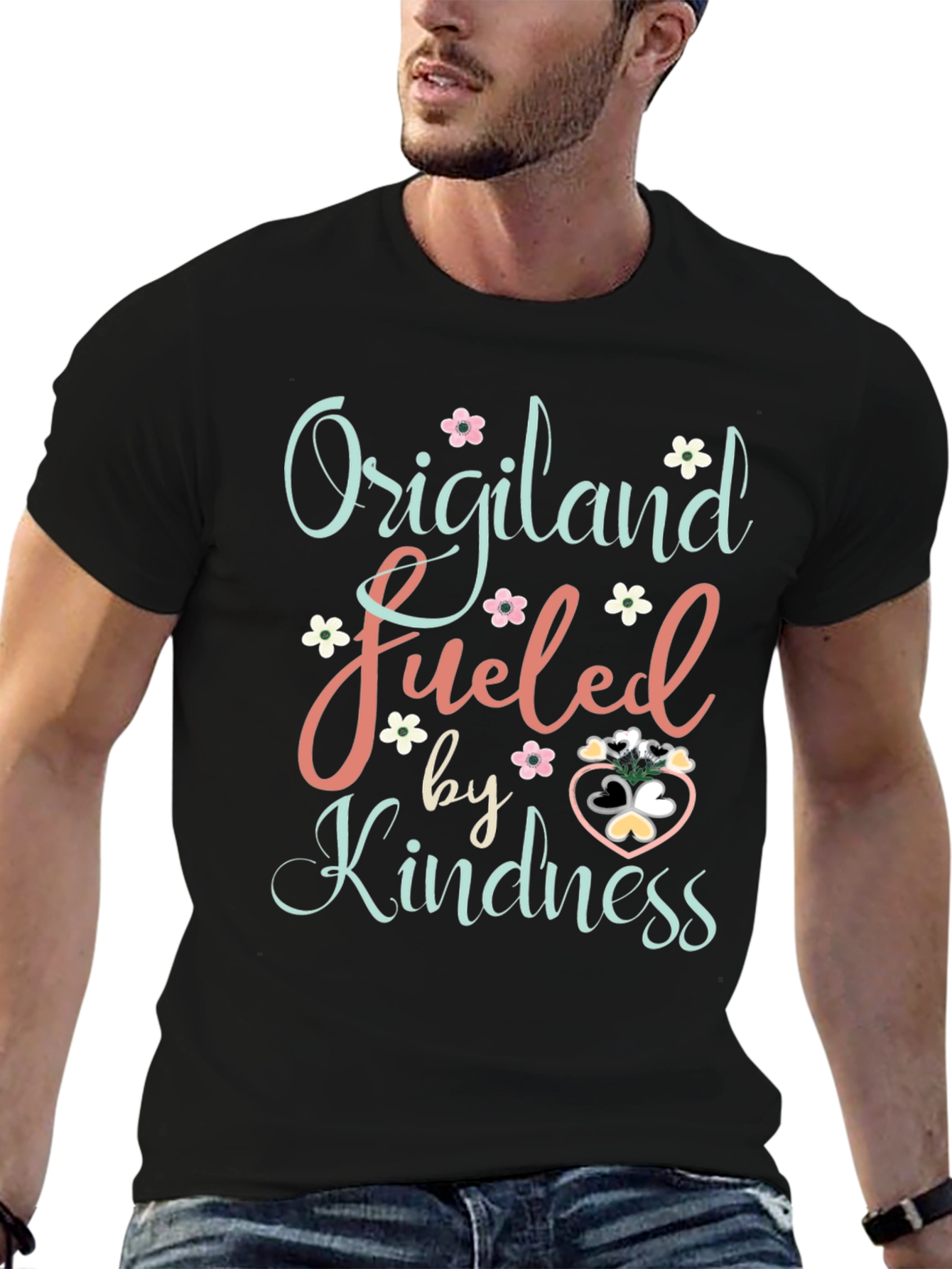 Origiland Fueled by Kindness Graphic Tee