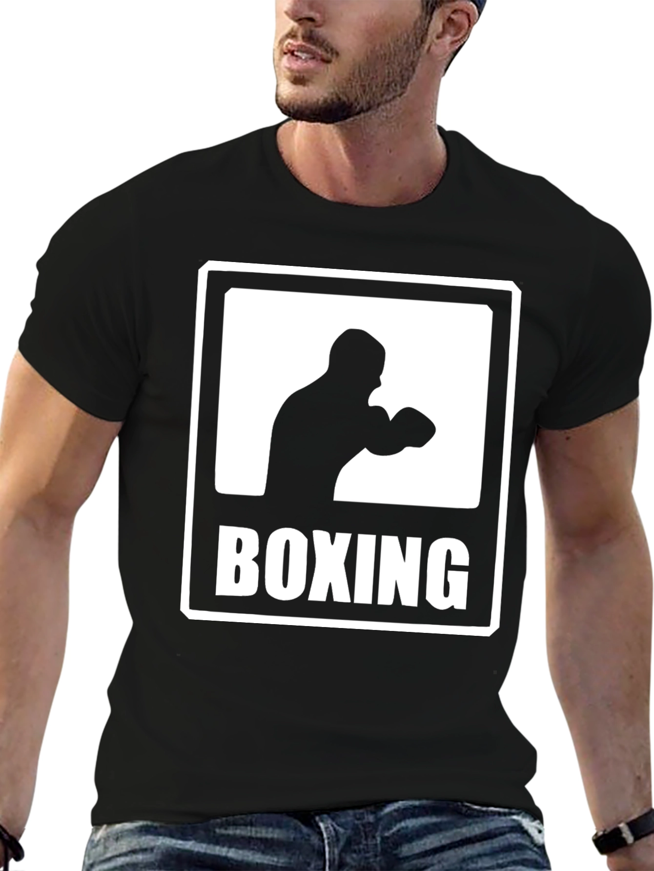 Boxing Graphic T-Shirt - Punch Out in Style