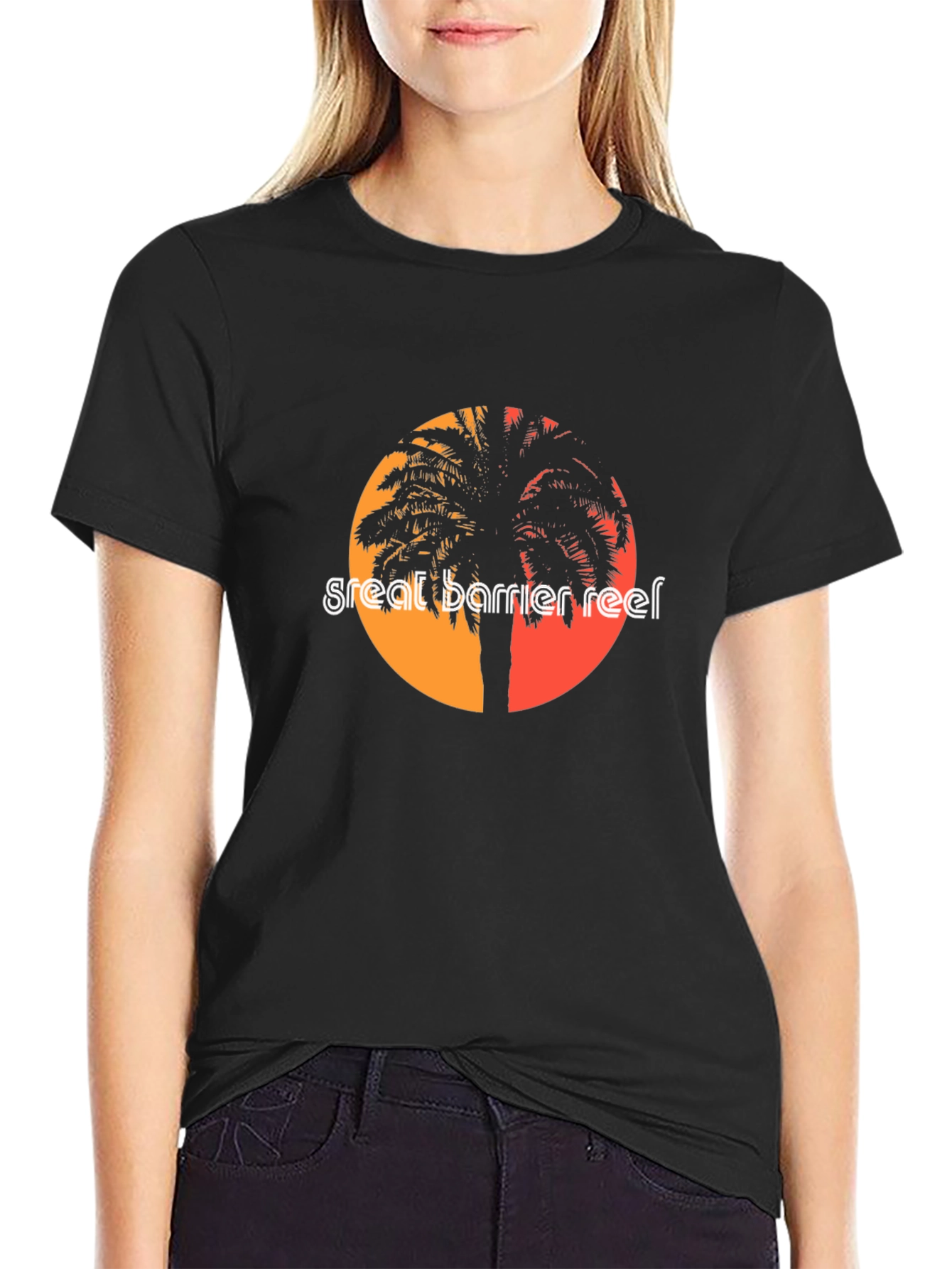 Great Barrier Reef Palm T-Shirt