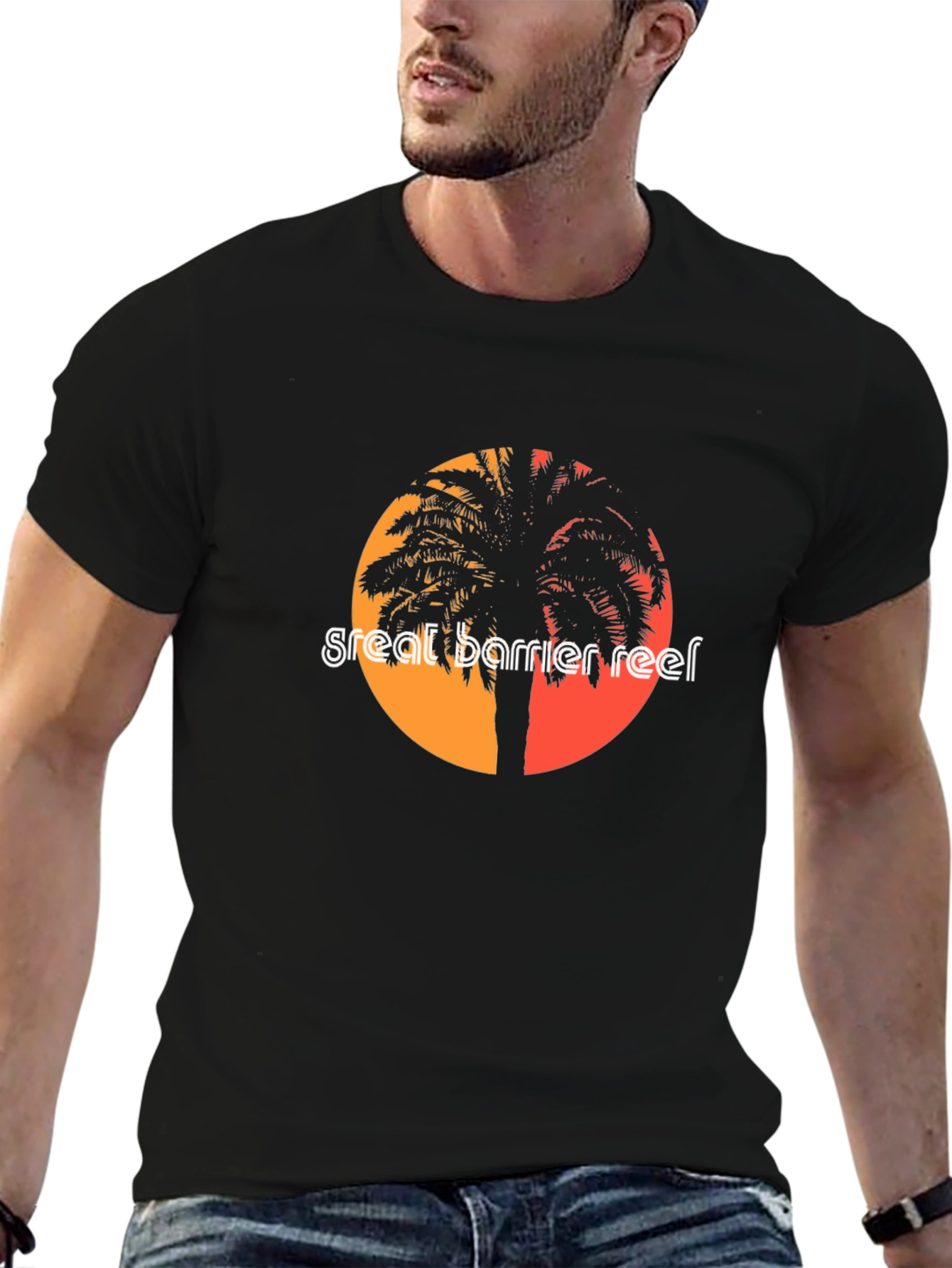 Great Barrier Reef Palm T-Shirt