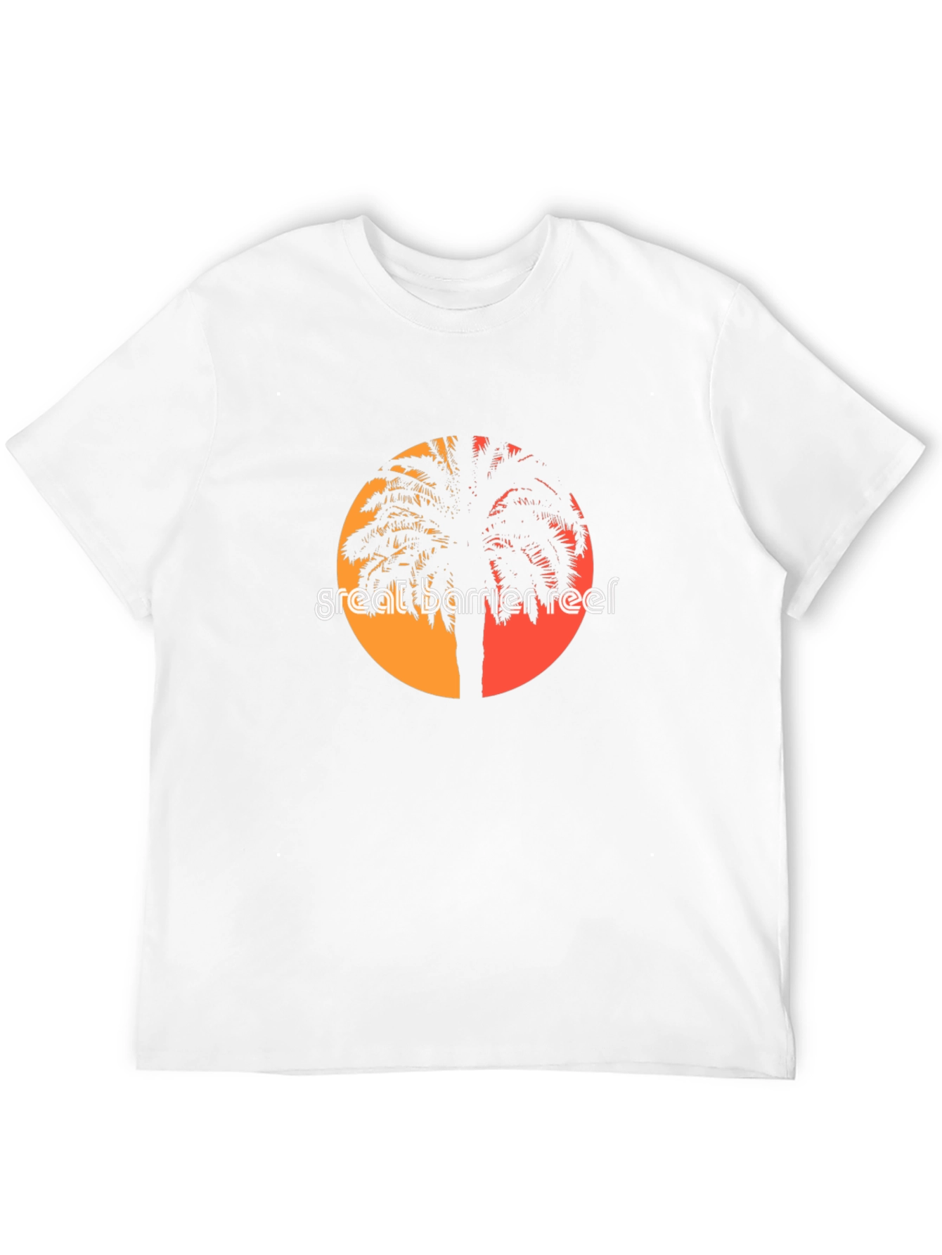 Great Barrier Reef Palm T-Shirt