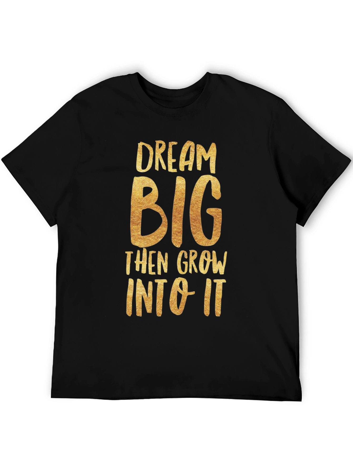Dream Big Graphic Tee - Black