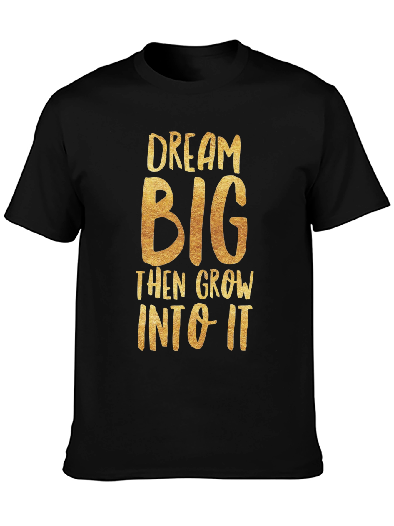 Dream Big Graphic Tee - Black