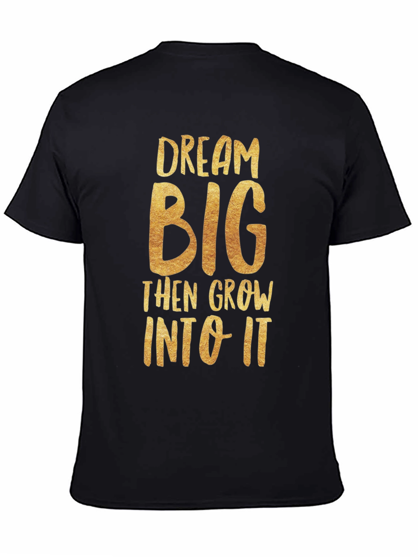 Dream Big Graphic Tee - Black