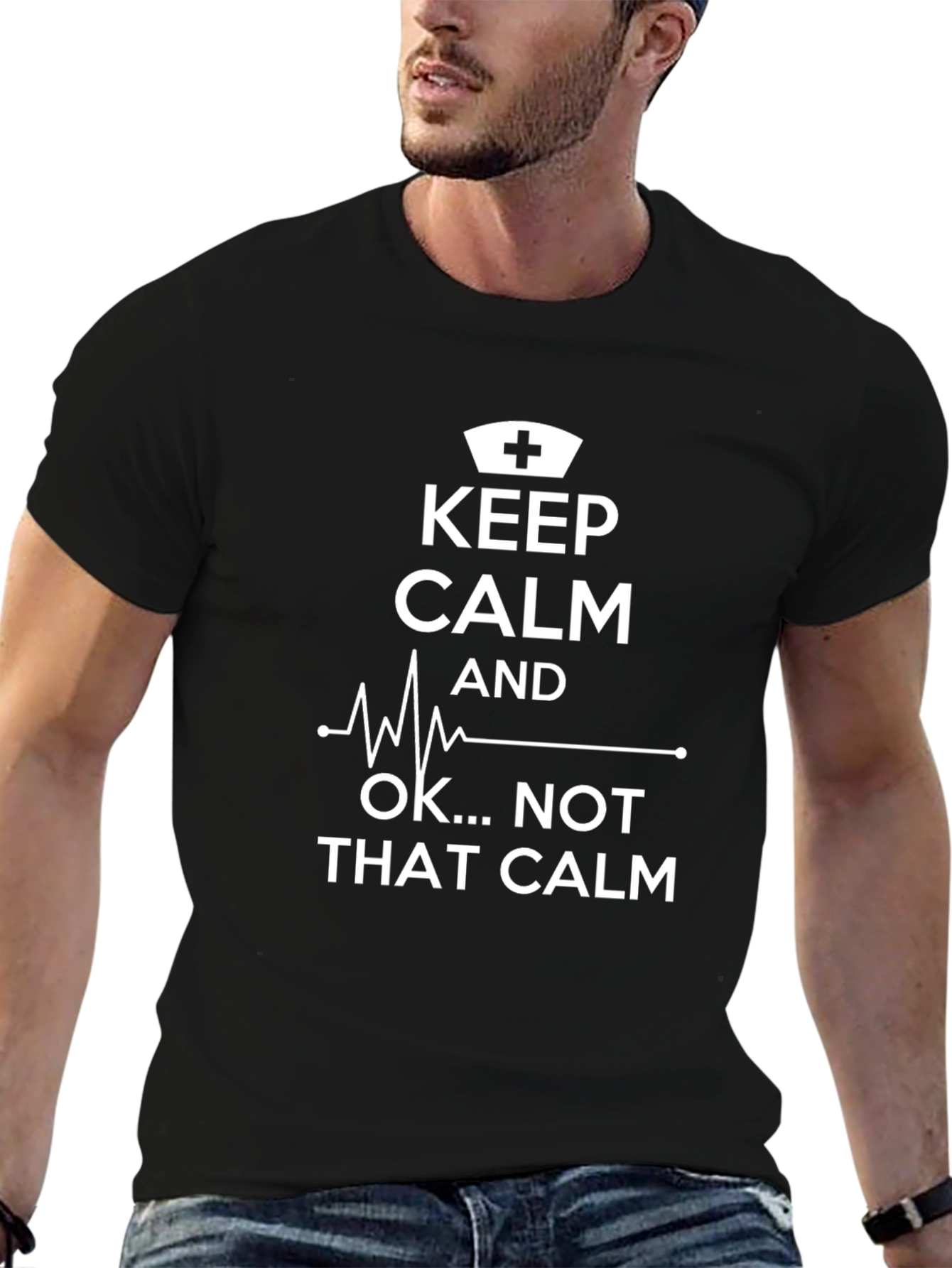 Keep Calm Nurse Humor T-Shirt