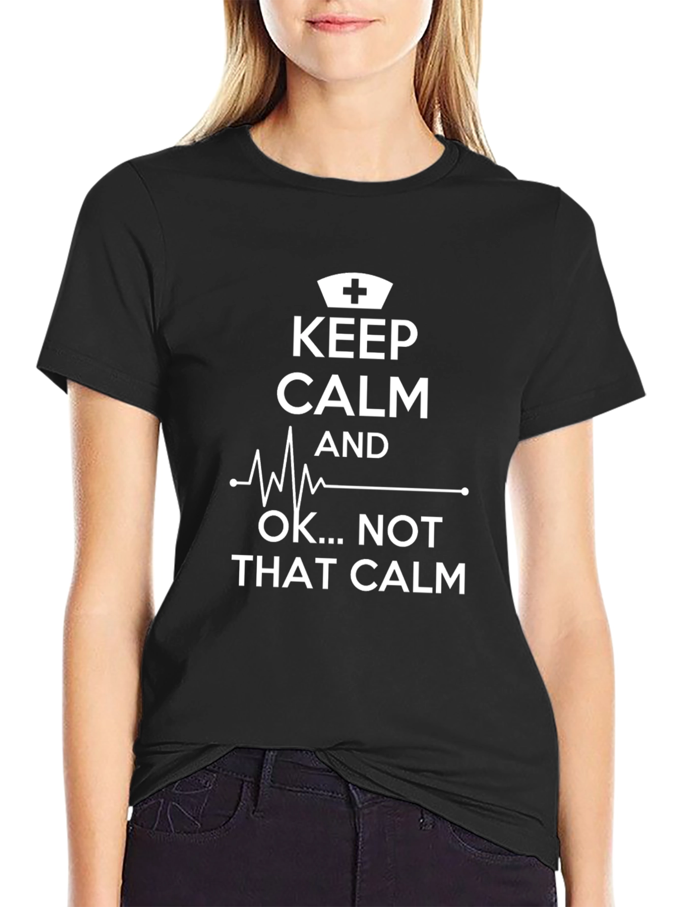Keep Calm Nurse Humor T-Shirt