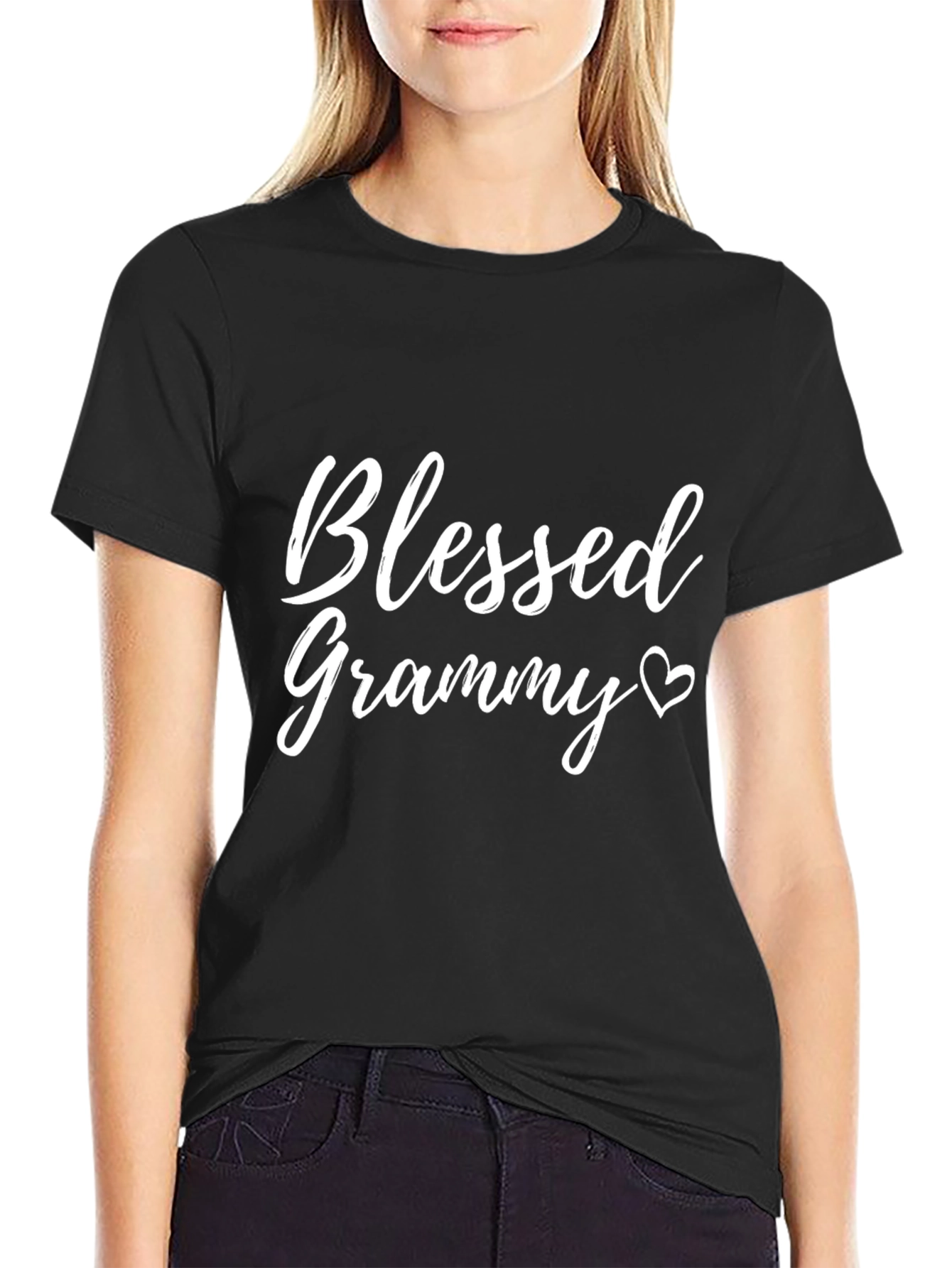 Blessed Grammy Black T-Shirt