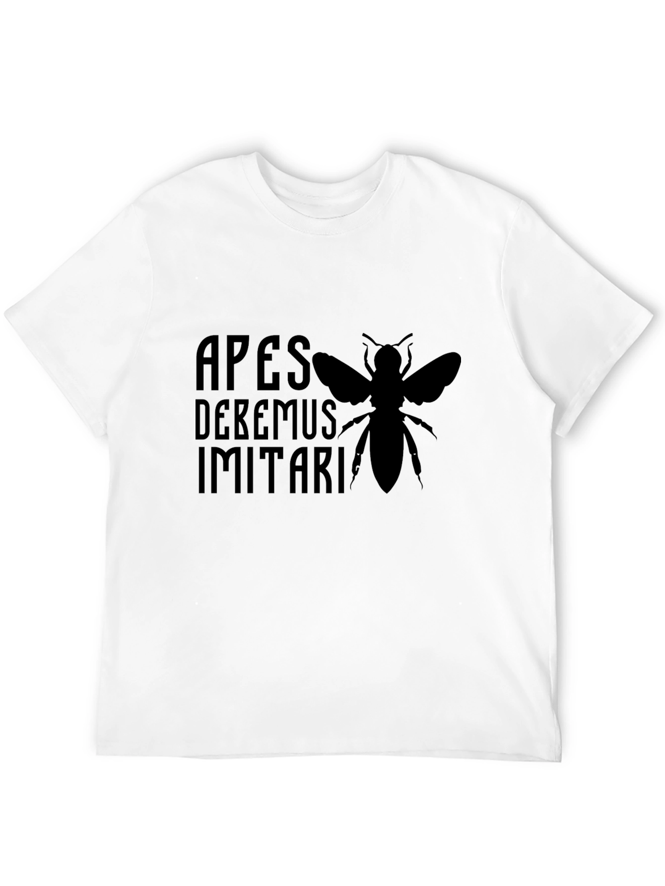 Apes Deremus Imitari Bee Graphic T-Shirt