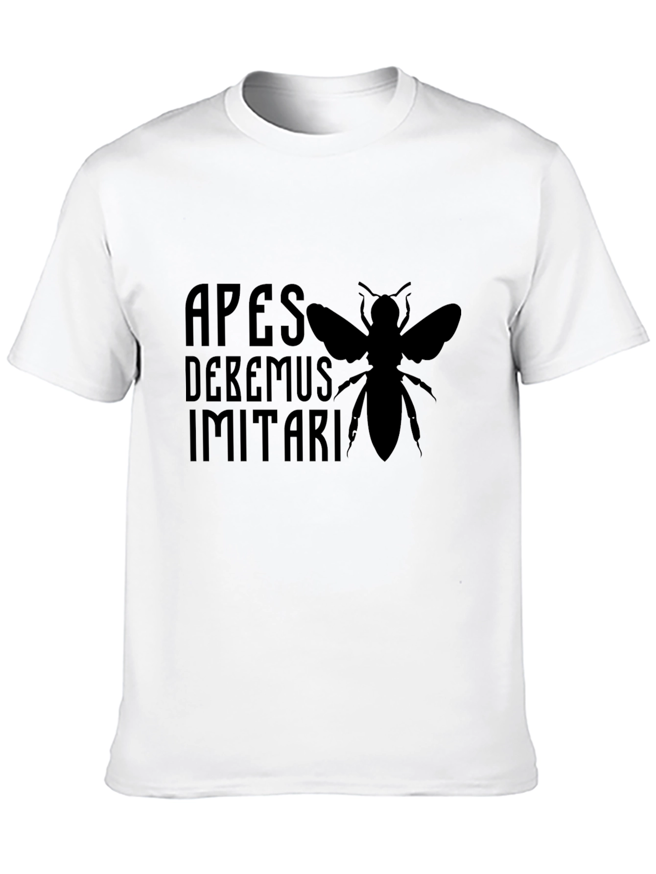 Apes Deremus Imitari Bee Graphic T-Shirt