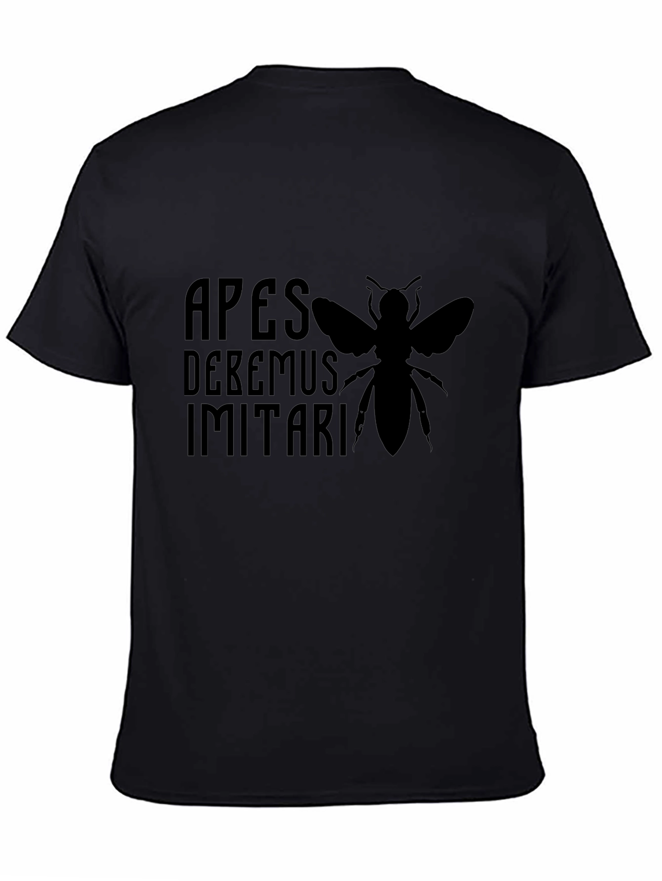 Apes Deremus Imitari Bee Graphic T-Shirt