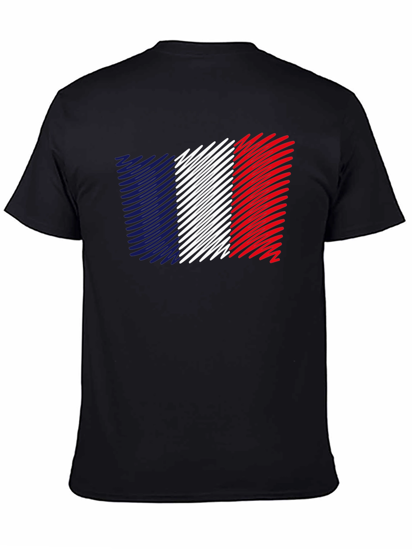 French Flag Scribble Tee