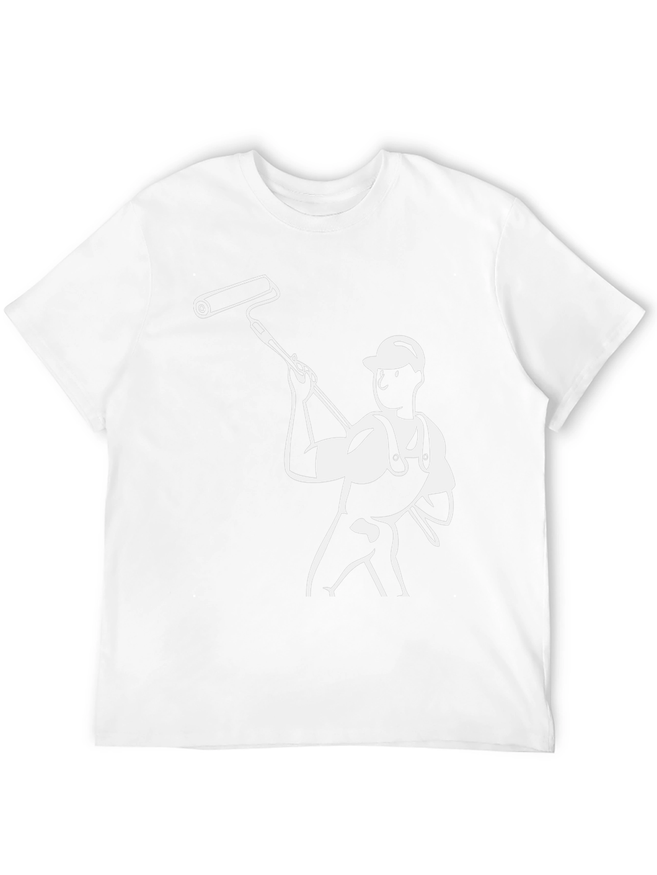 Painter Graphic Black T-Shirt