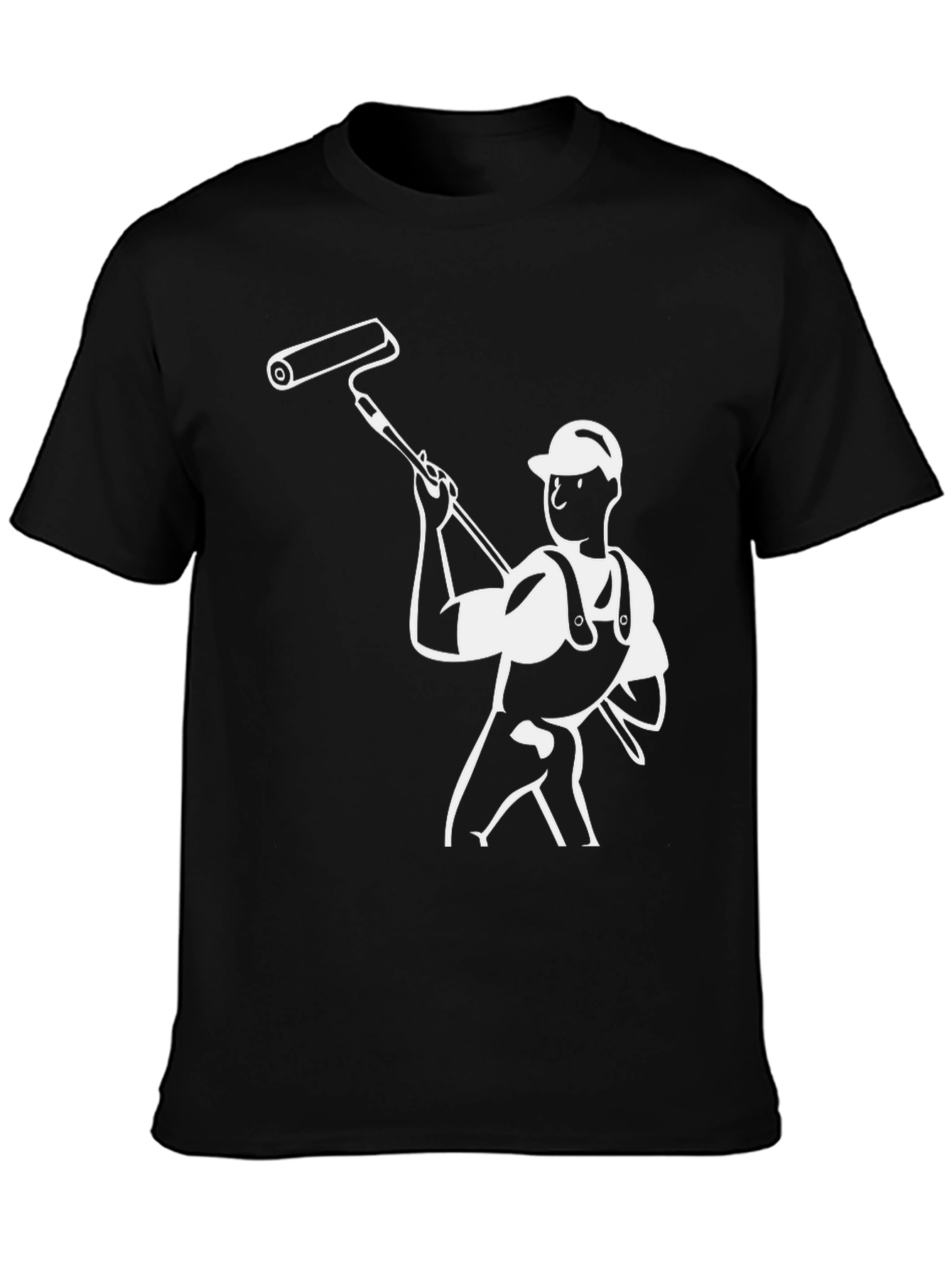 Painter Graphic Black T-Shirt