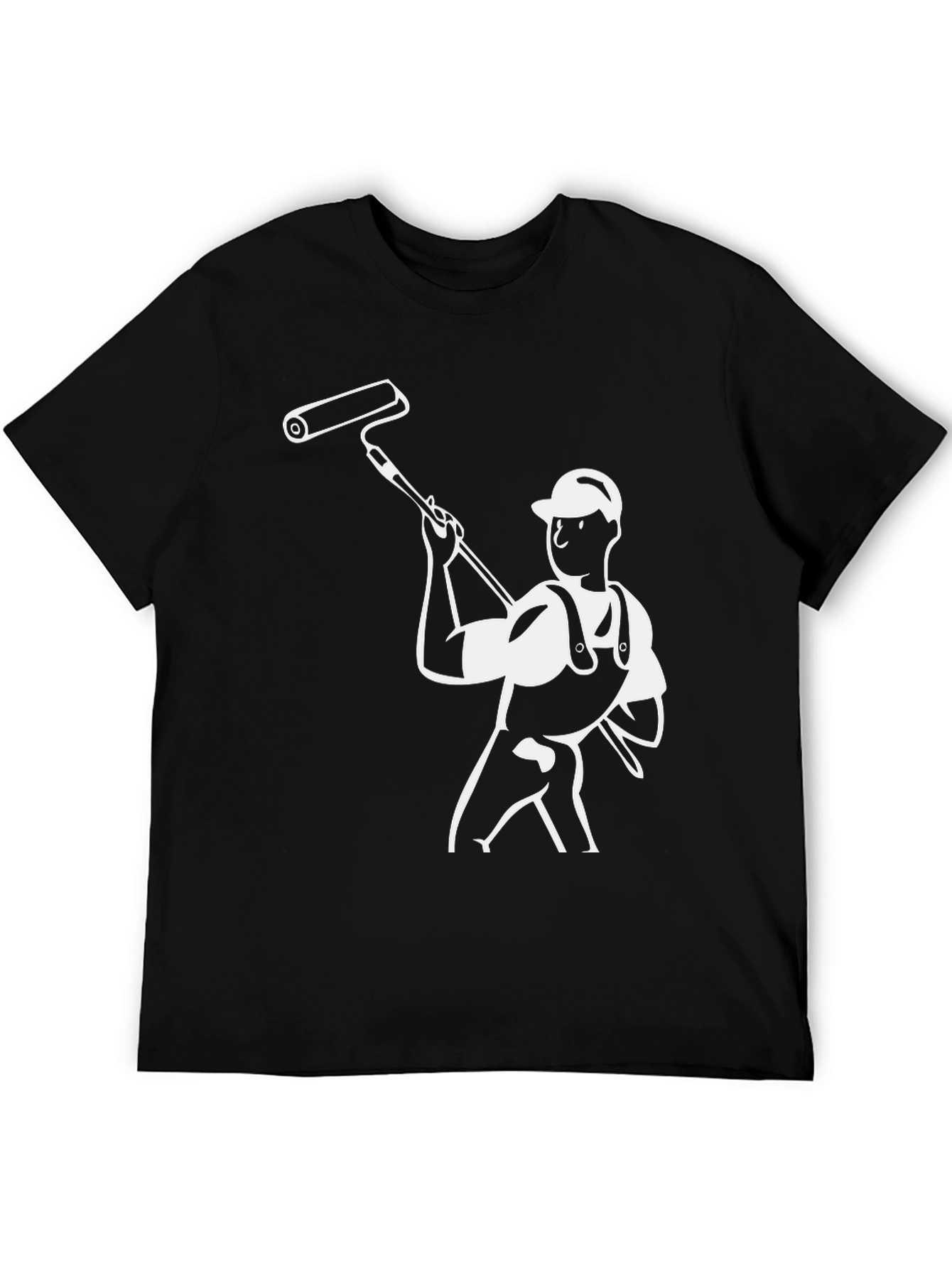 Painter Graphic Black T-Shirt