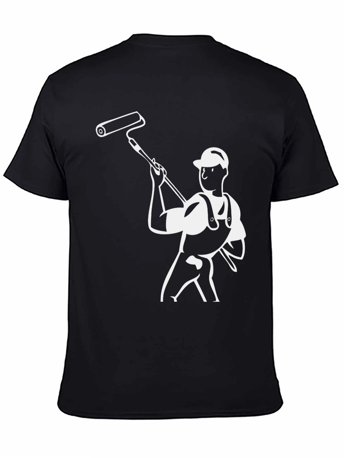 Painter Graphic Black T-Shirt