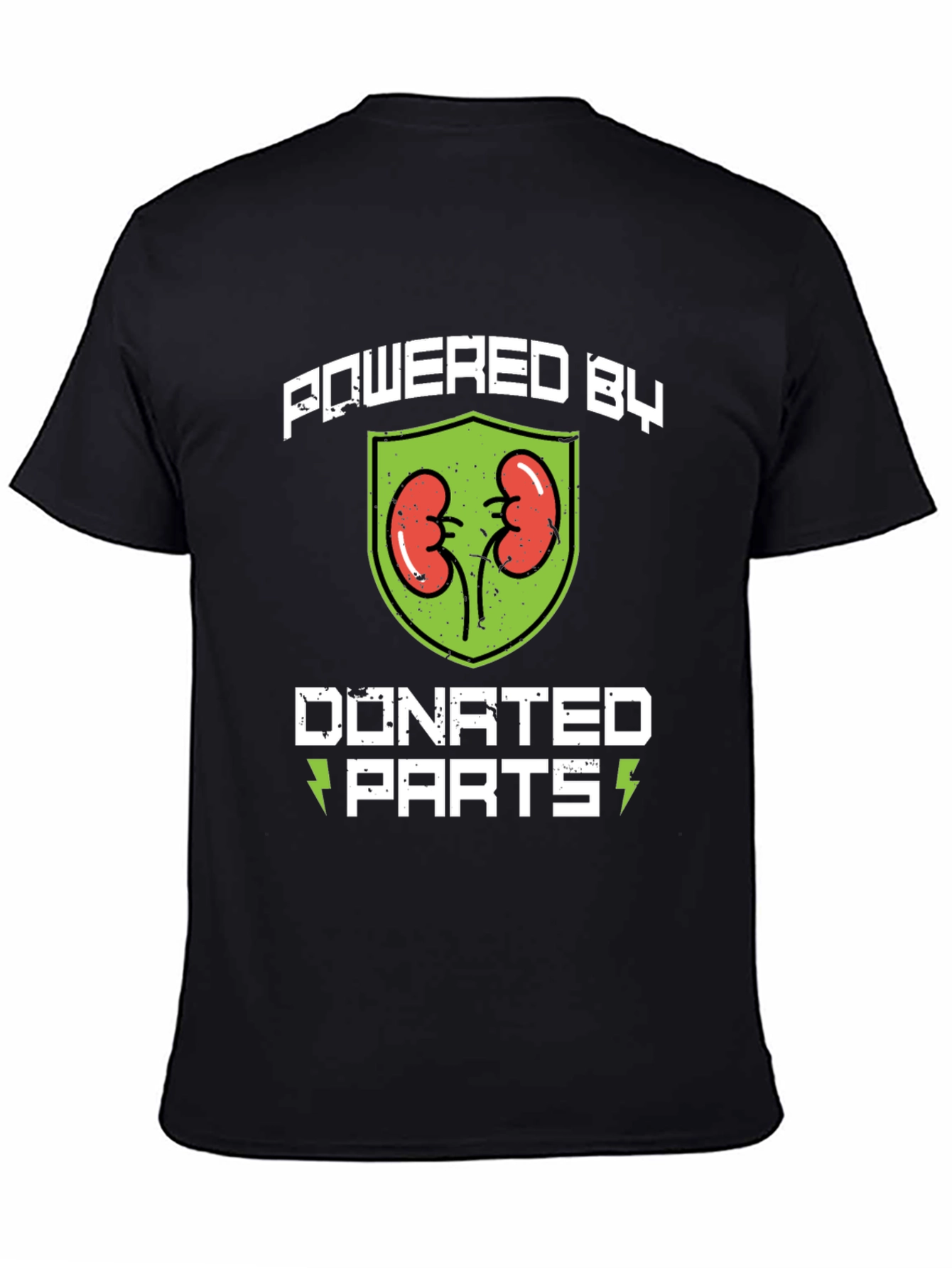 Powered By Donated Parts Graphic Tee