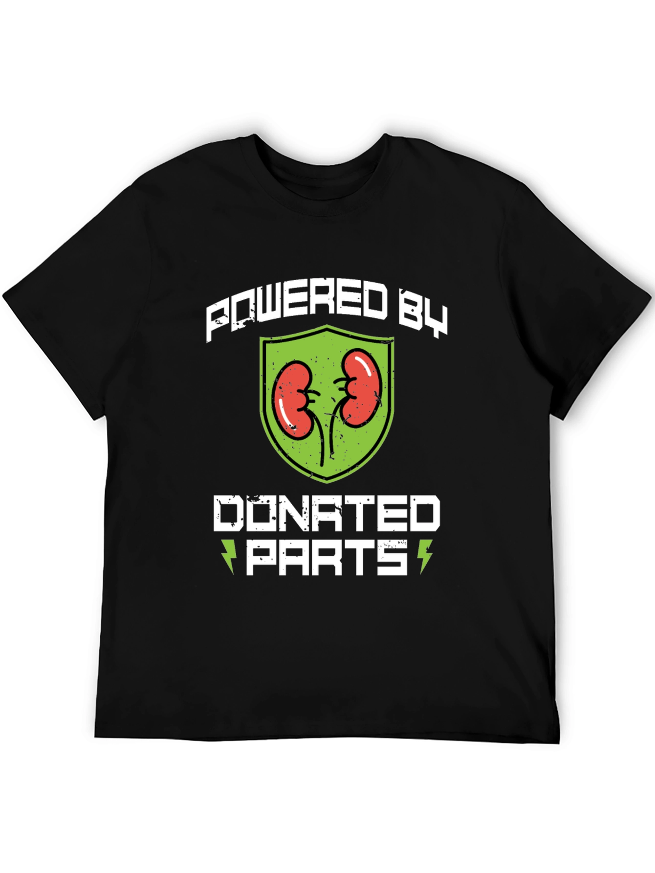 Powered By Donated Parts Graphic Tee