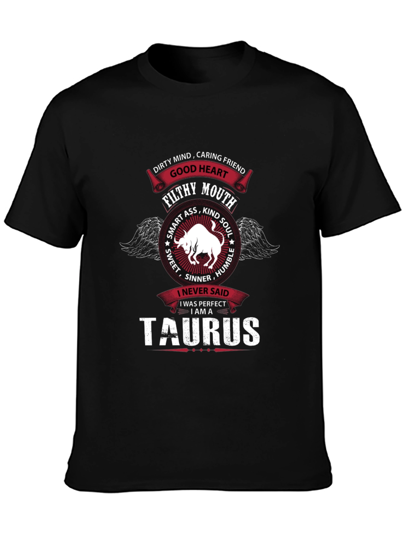 Taurus Zodiac Sign Graphic T-Shirt