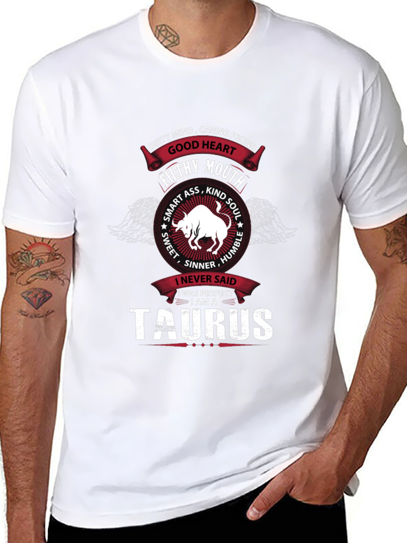 Taurus Zodiac Sign Graphic T-Shirt