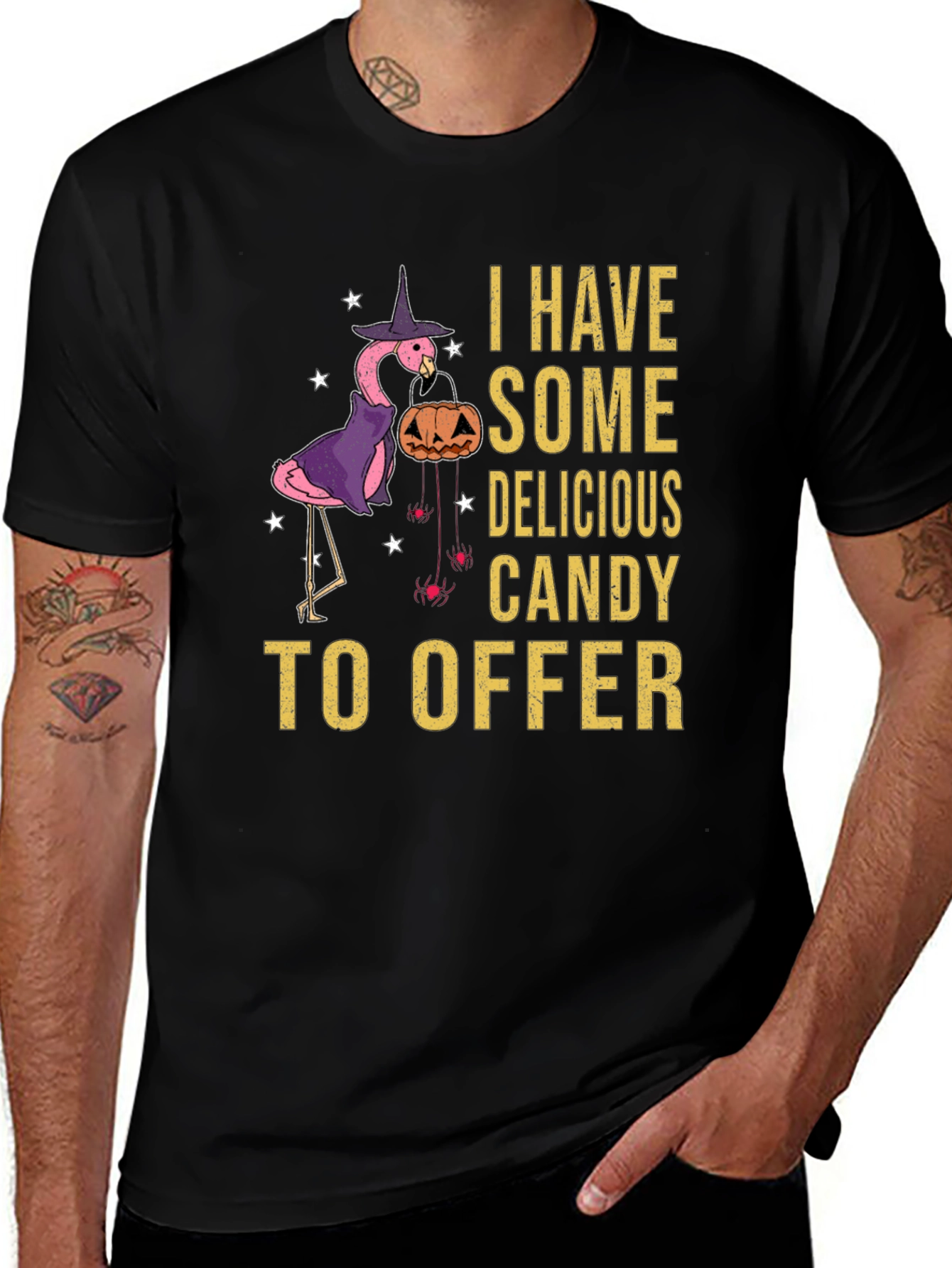 Halloween Flamingo T-Shirt