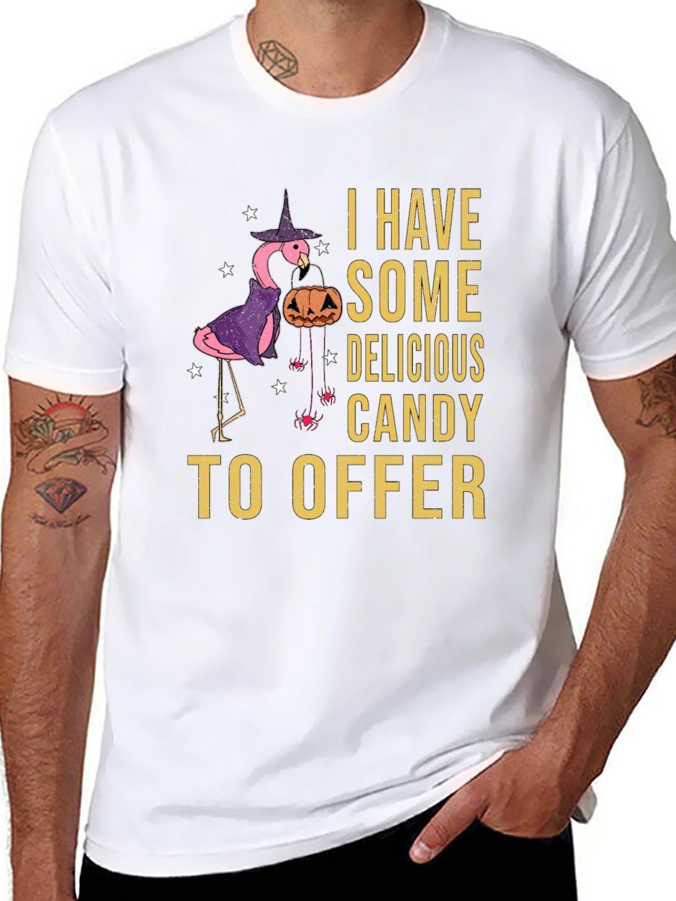 Halloween Flamingo T-Shirt