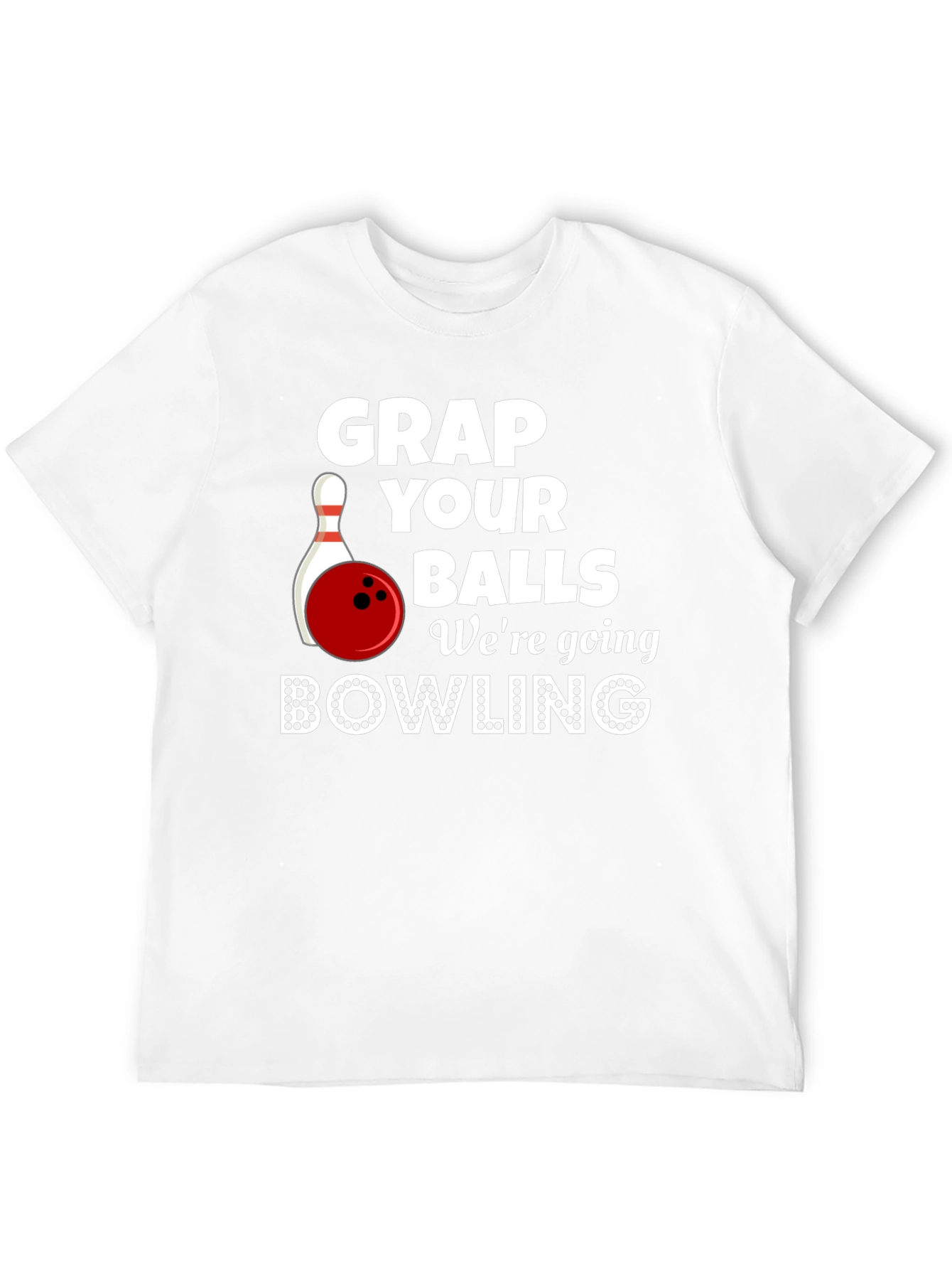Bowling Graphic Tee - Grap Your Balls