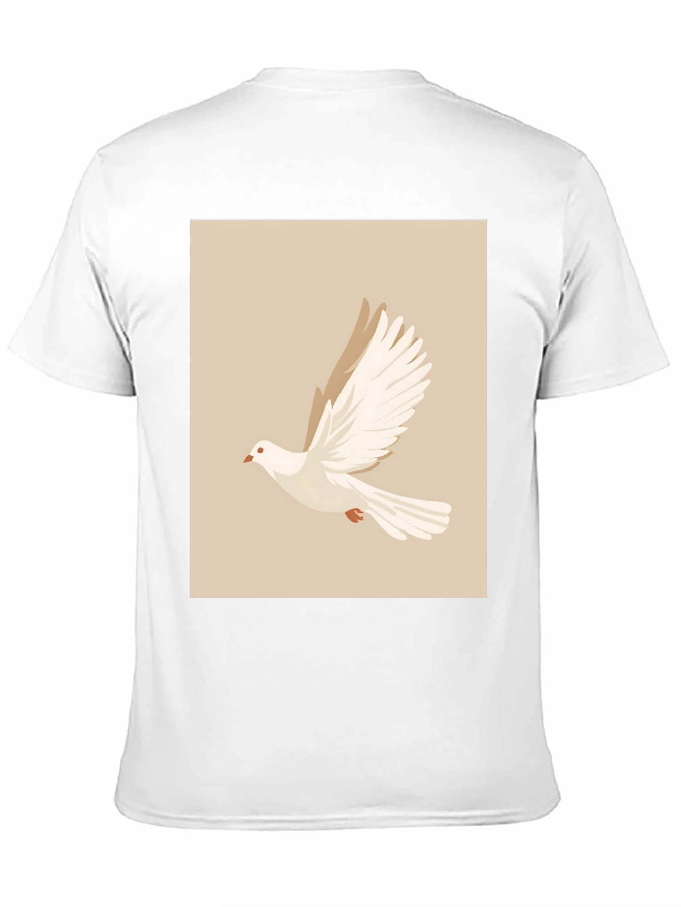 Dove Graphic Print Black T-Shirt