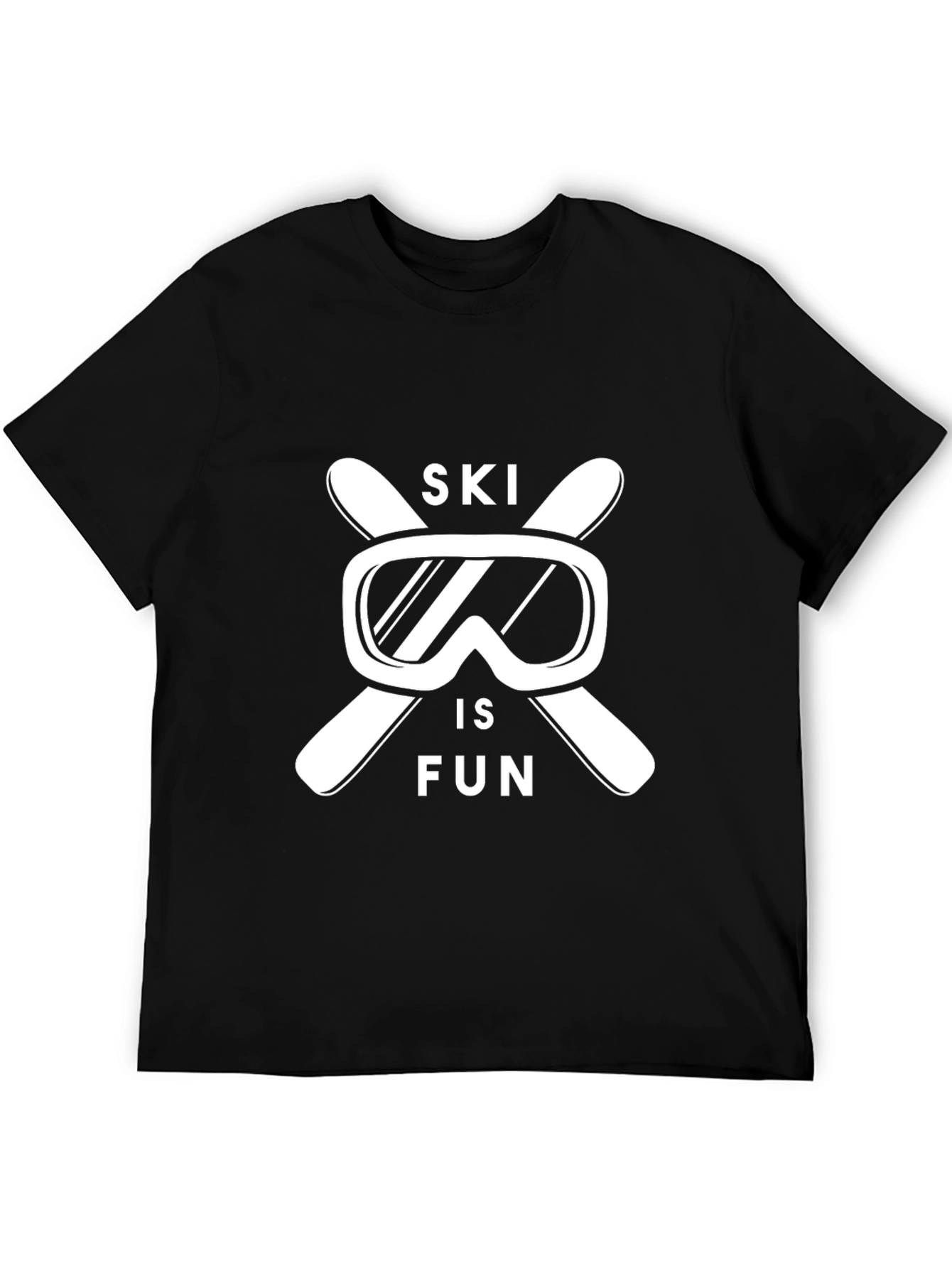 Ski Is Fun Graphic T-Shirt