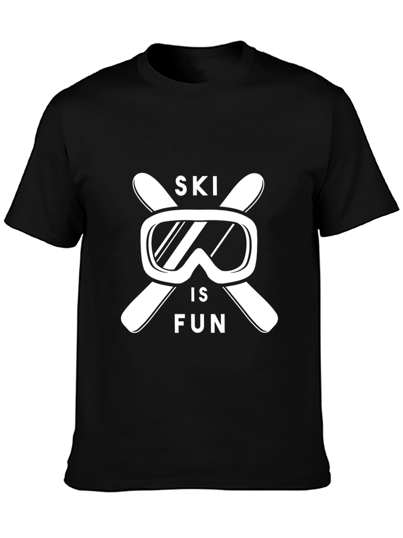 Ski Is Fun Graphic T-Shirt