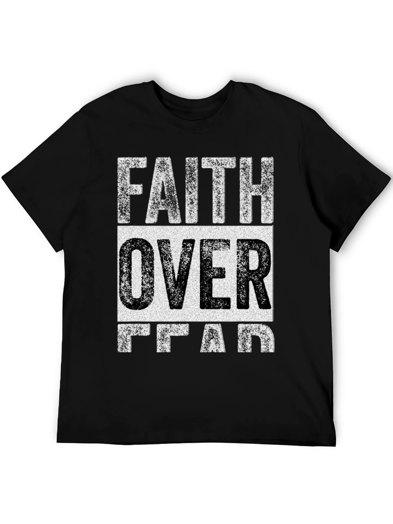 Faith Over Fear Graphic Tee - Christian T-Shirt