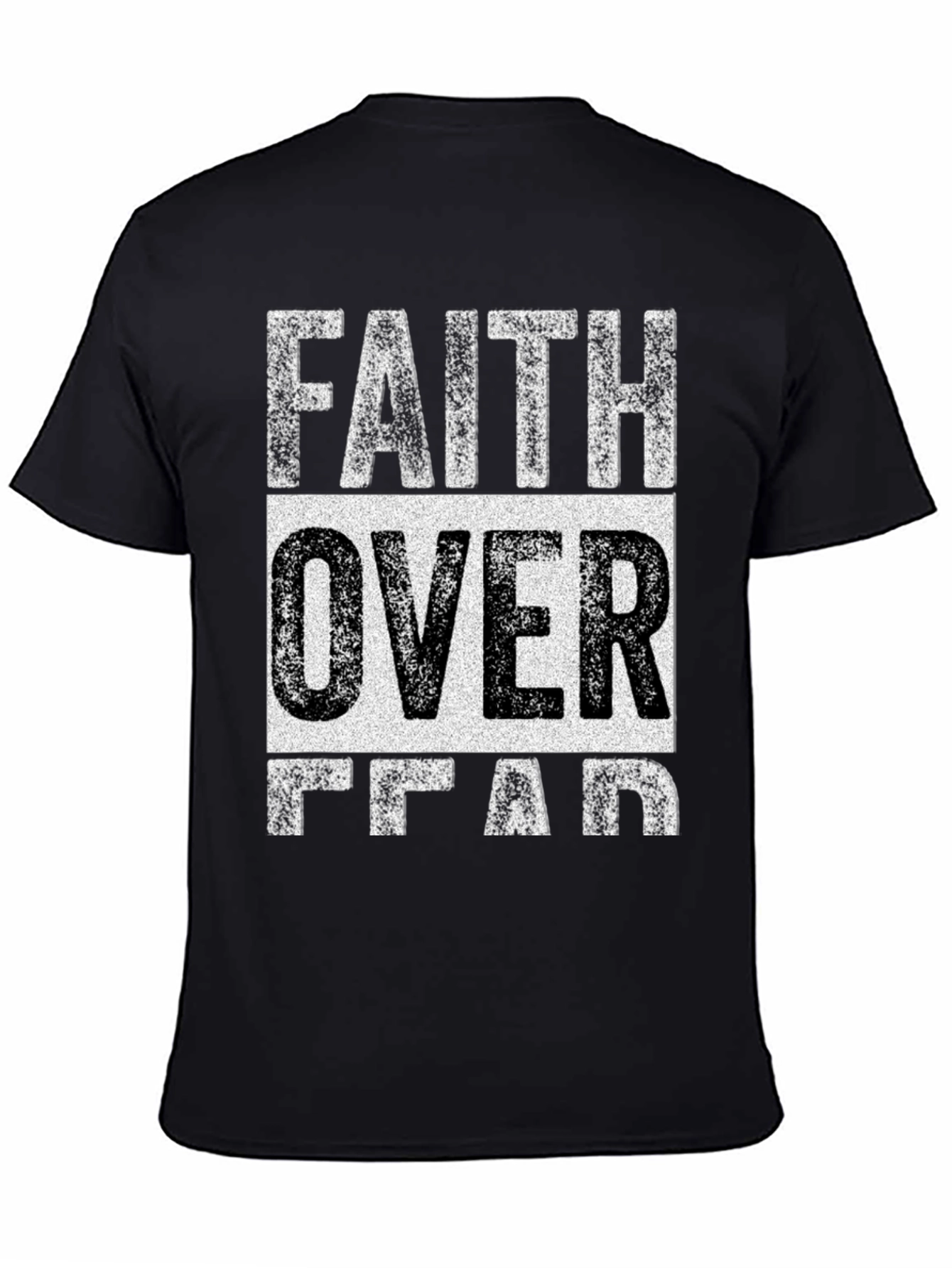 Faith Over Fear Graphic Tee - Christian T-Shirt