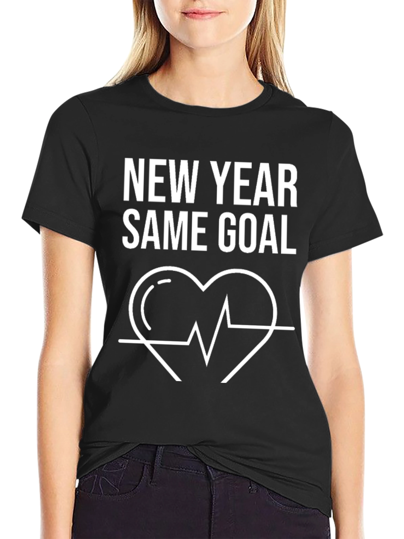 New Year Same Goal Graphic T-Shirt