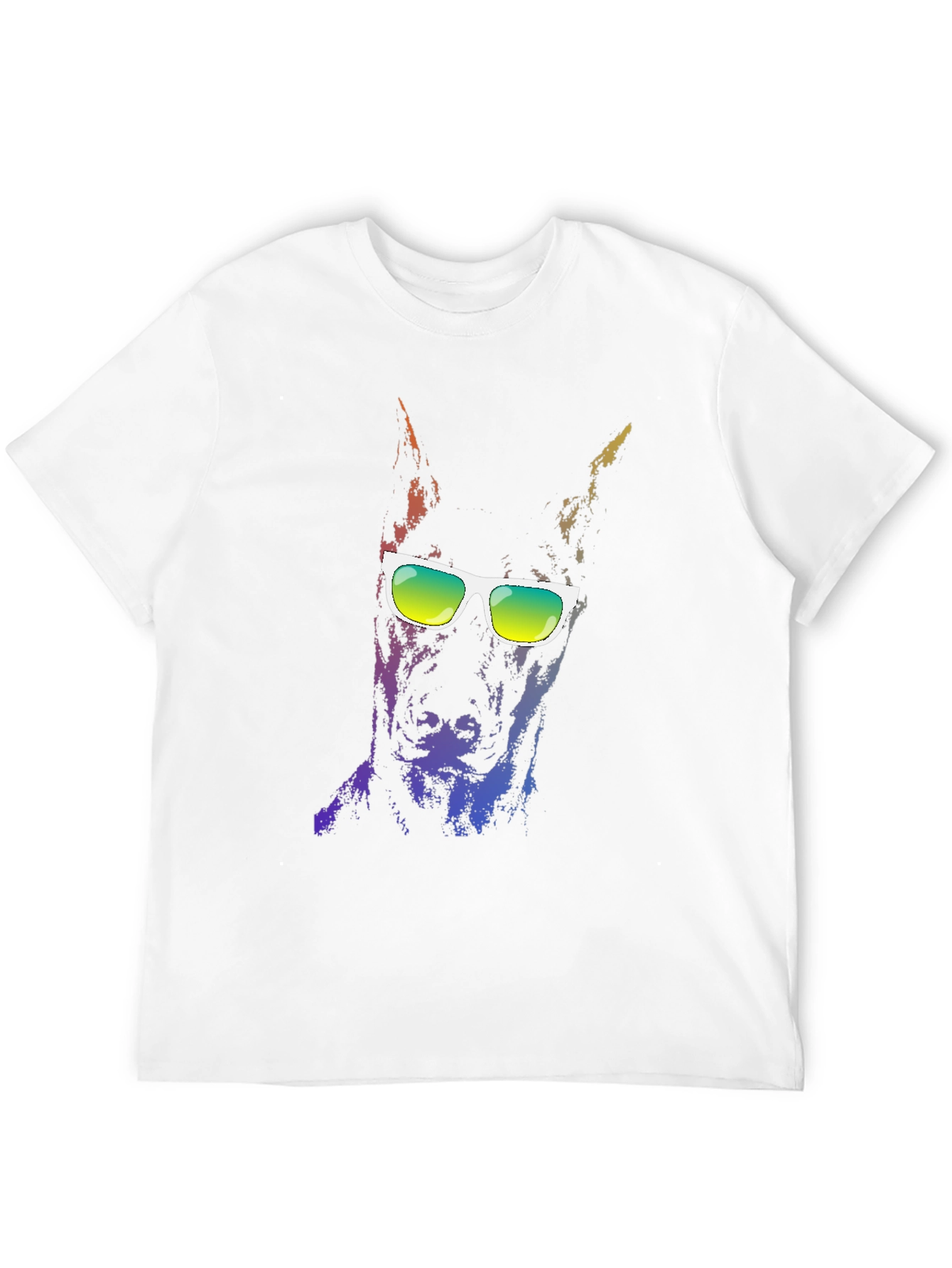 Cool Dog Graphic Tee - Stylish Black T-Shirt