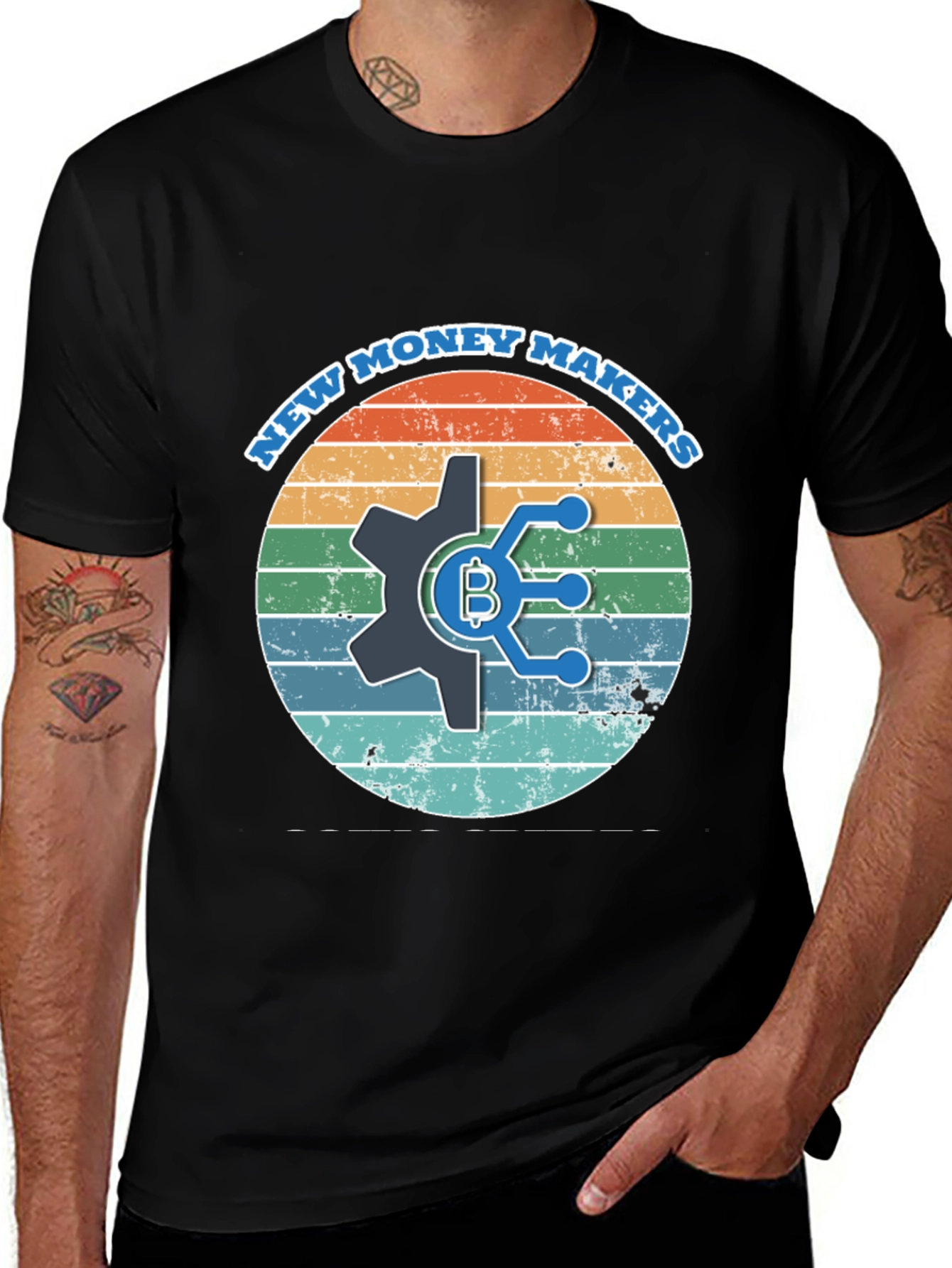 New Money Makers Bitcoin T-Shirt - Crypto Gear