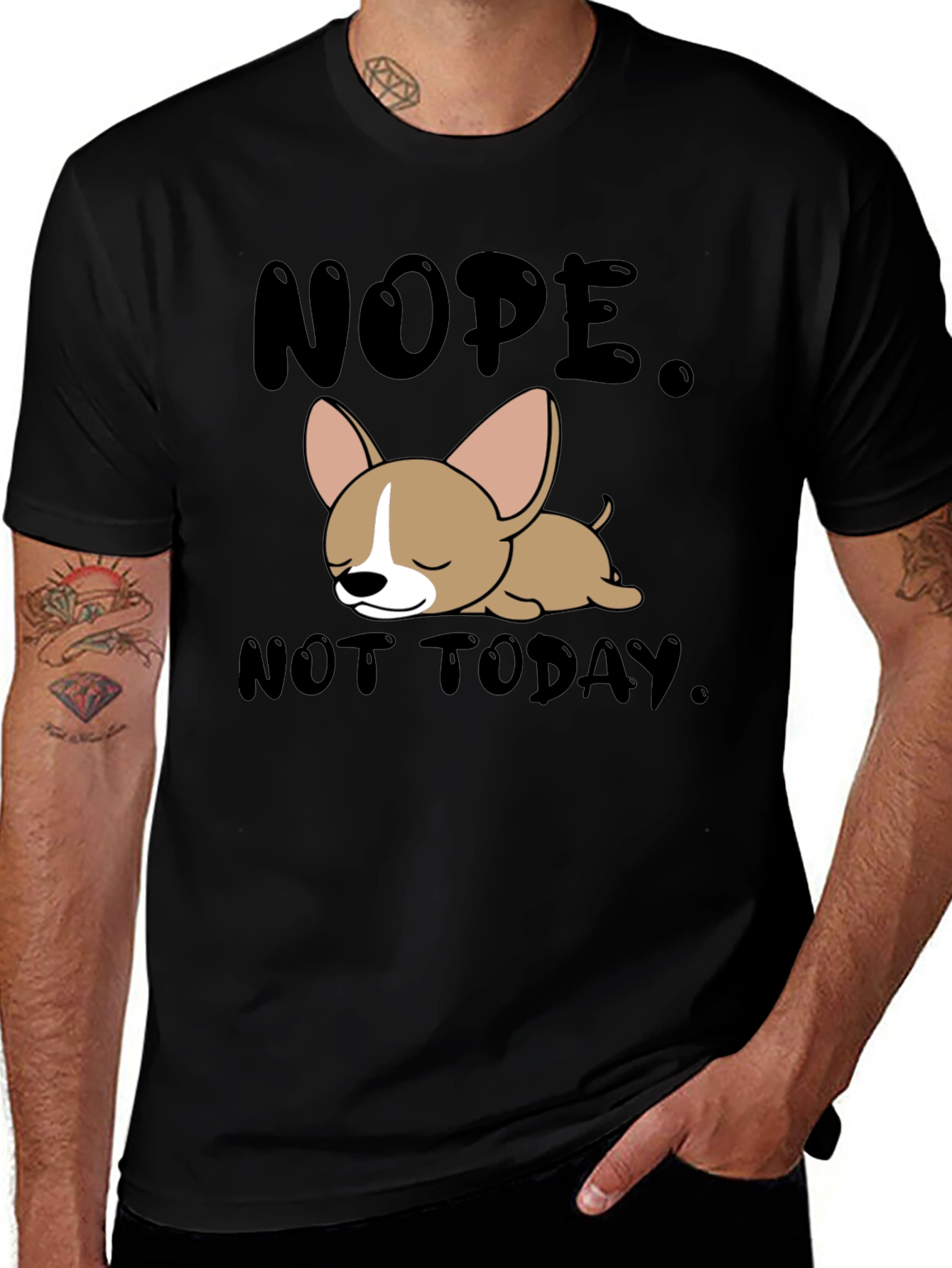 Nope Not Today Graphic T-Shirt