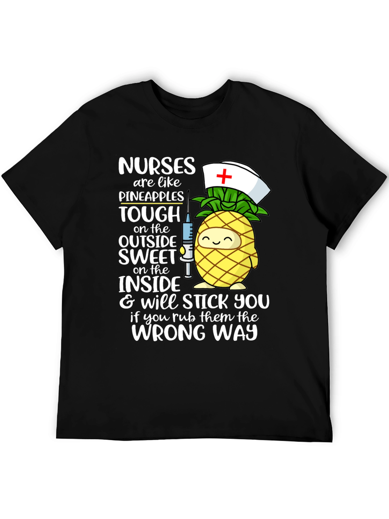 Nurses Pineapple T-Shirt | Nurse Appreciation