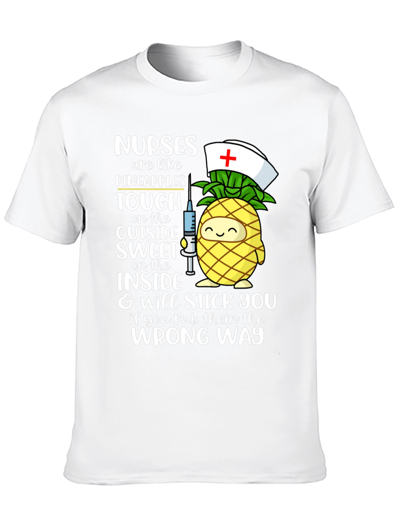 Nurses Pineapple T-Shirt | Nurse Appreciation