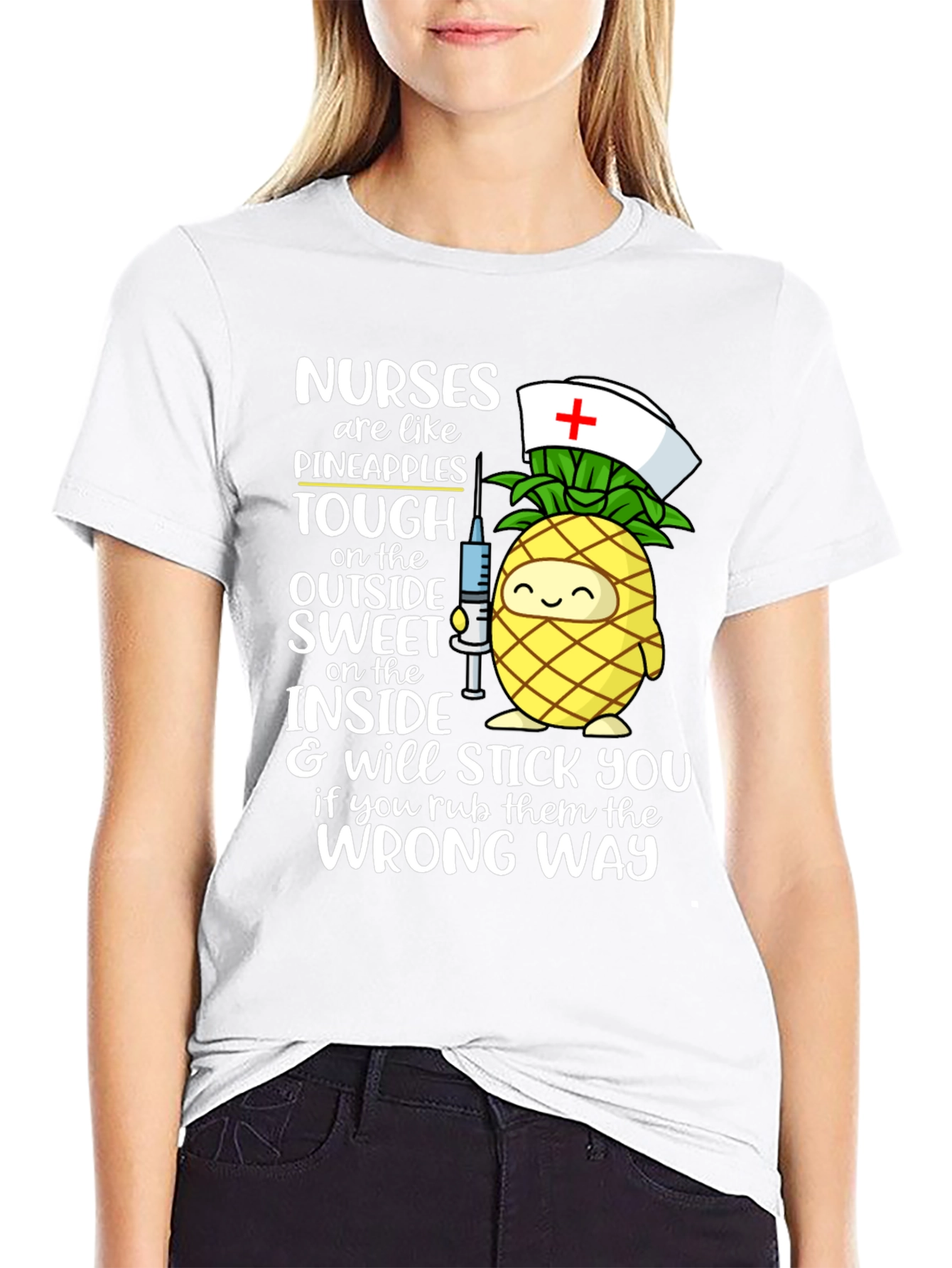 Nurses Pineapple T-Shirt | Nurse Appreciation