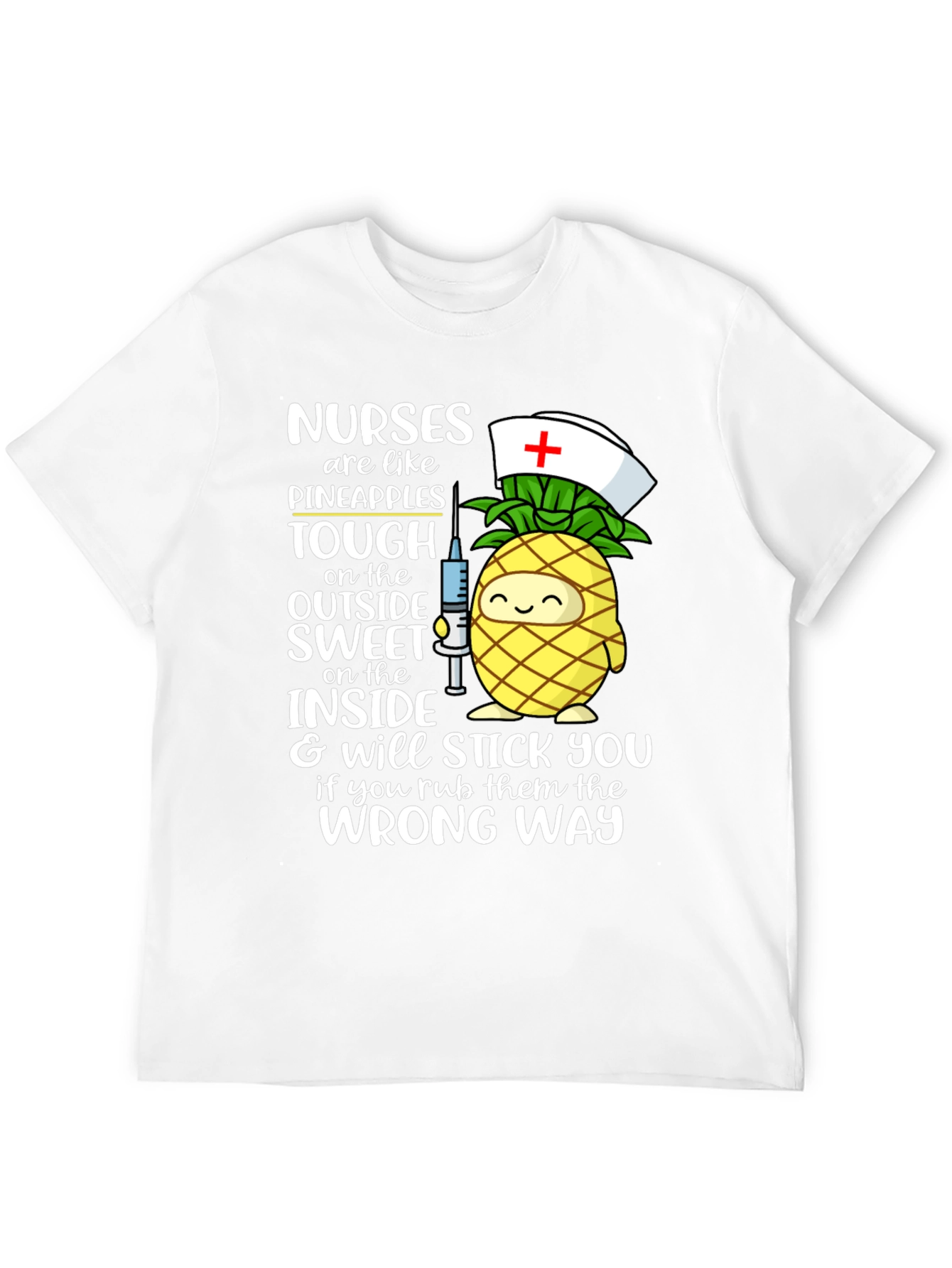 Nurses Pineapple T-Shirt | Nurse Appreciation