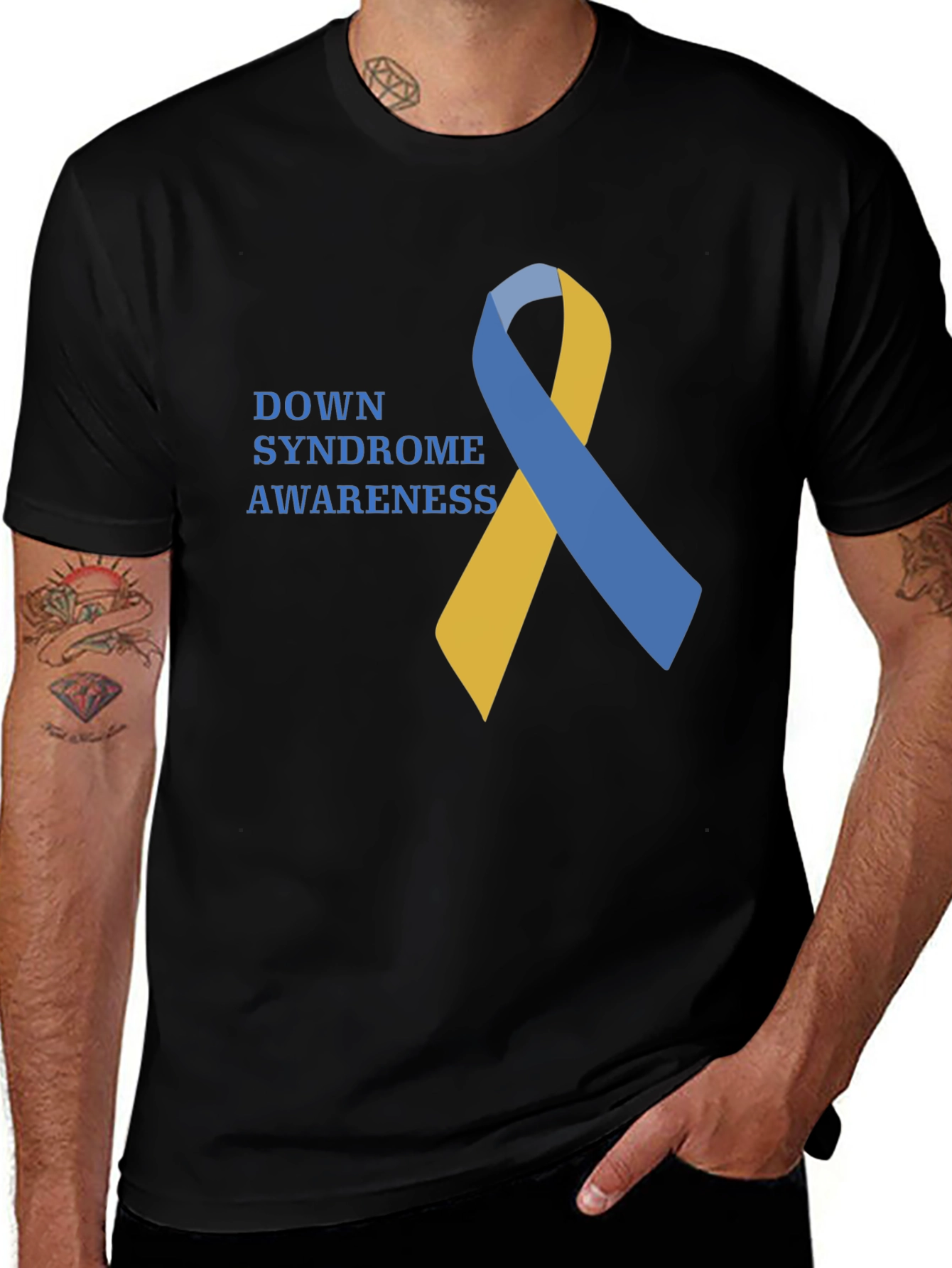 Down Syndrome Awareness Ribbon Tee