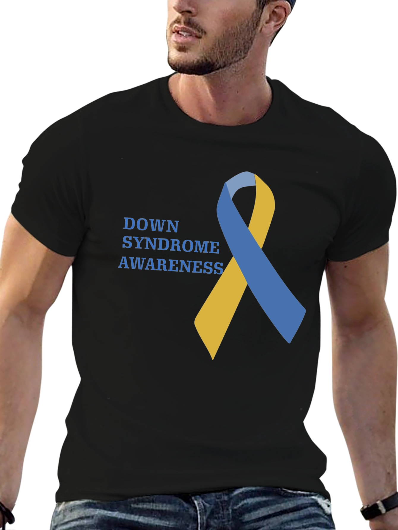 Down Syndrome Awareness Ribbon Tee