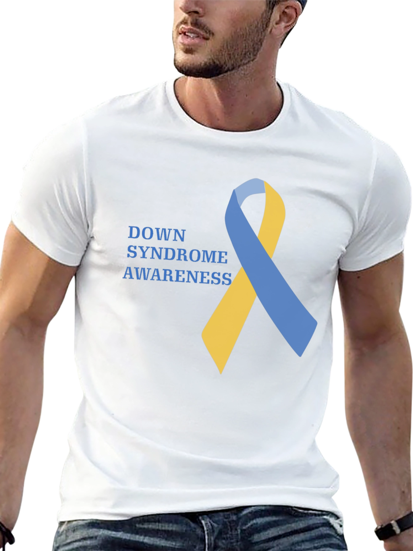 Down Syndrome Awareness Ribbon Tee