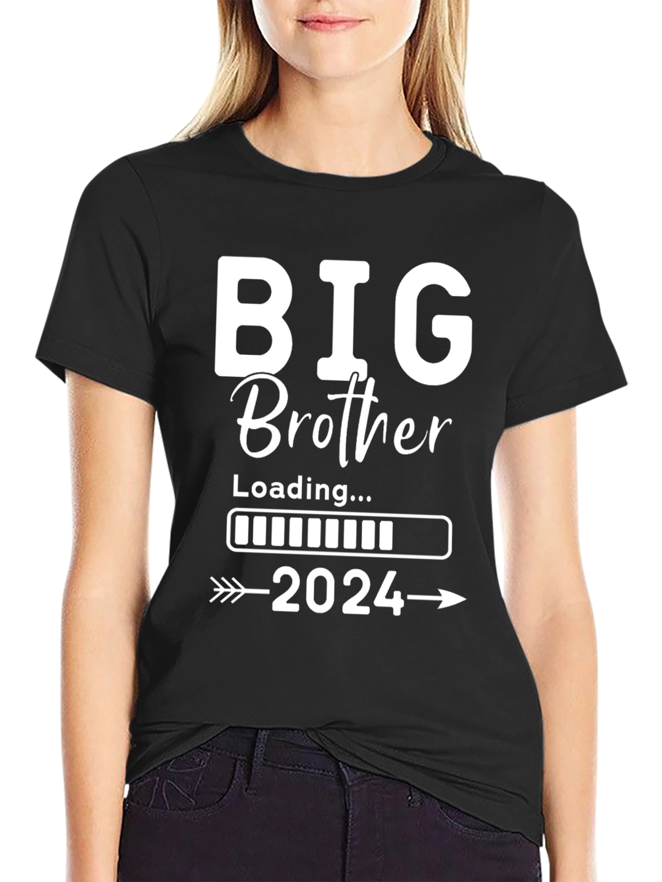 Big Brother Loading 2024 Black T-Shirt