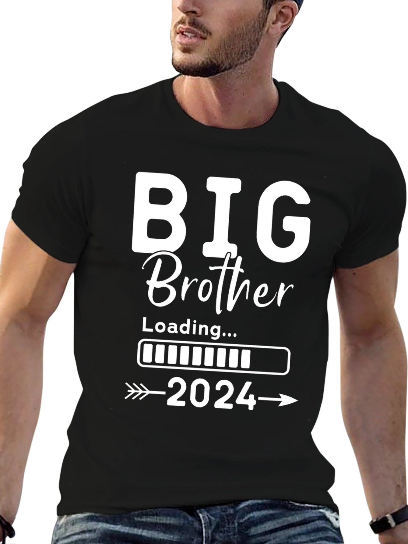 Big Brother Loading 2024 Black T-Shirt