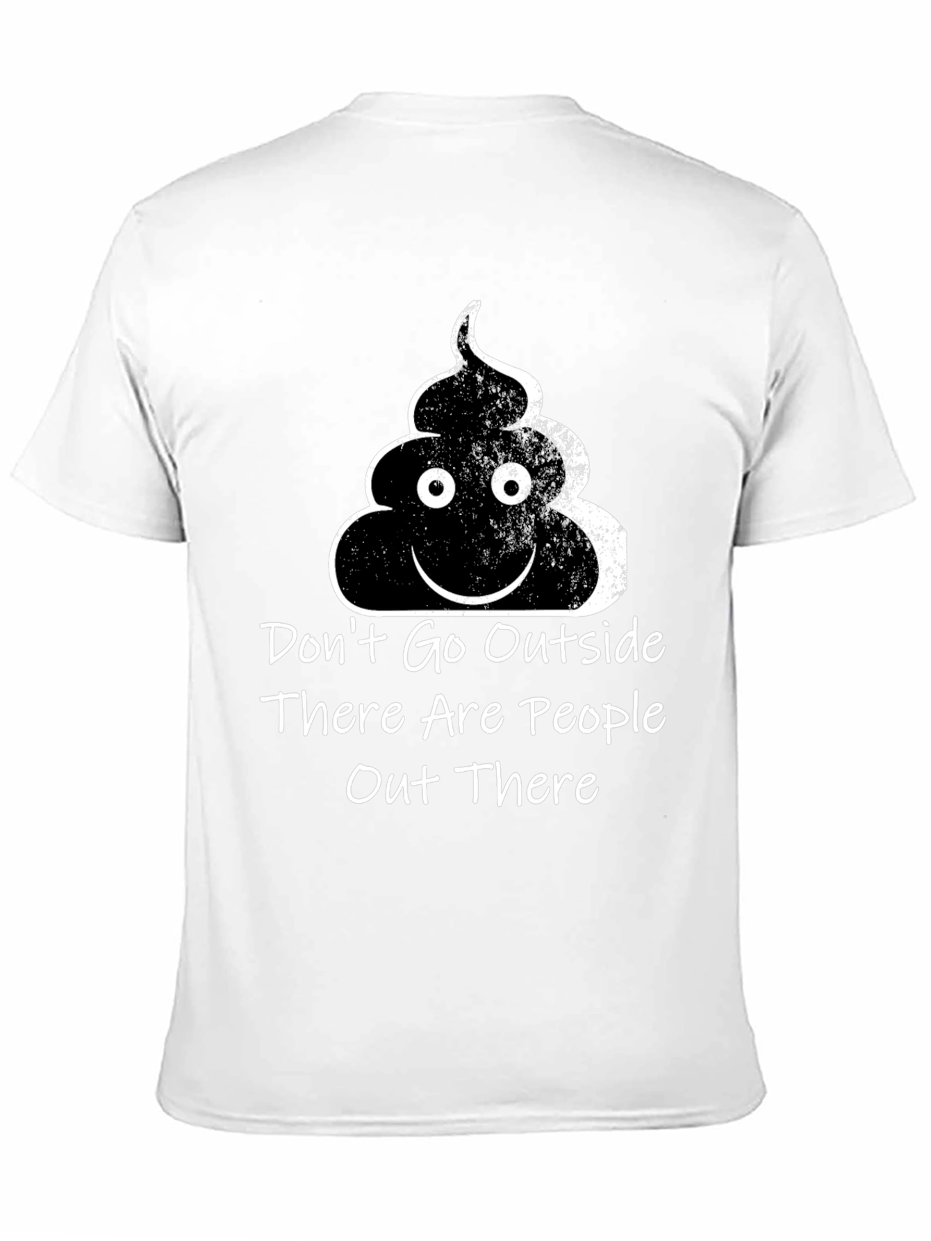 Dont Go Outside T-Shirt Funny Social Graphic Tee