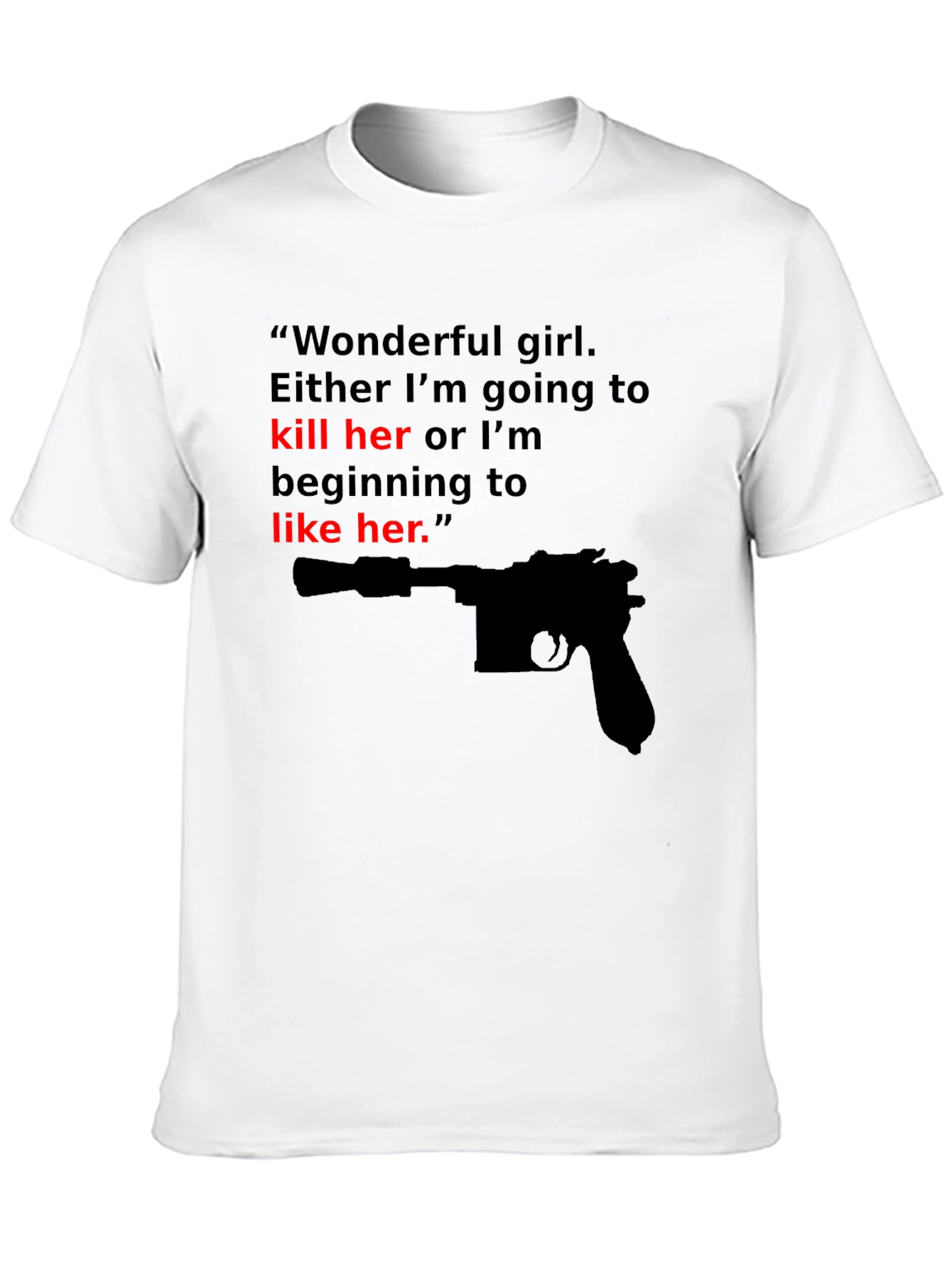 Wonderful Girl T-Shirt - Han Solo Inspired Tee