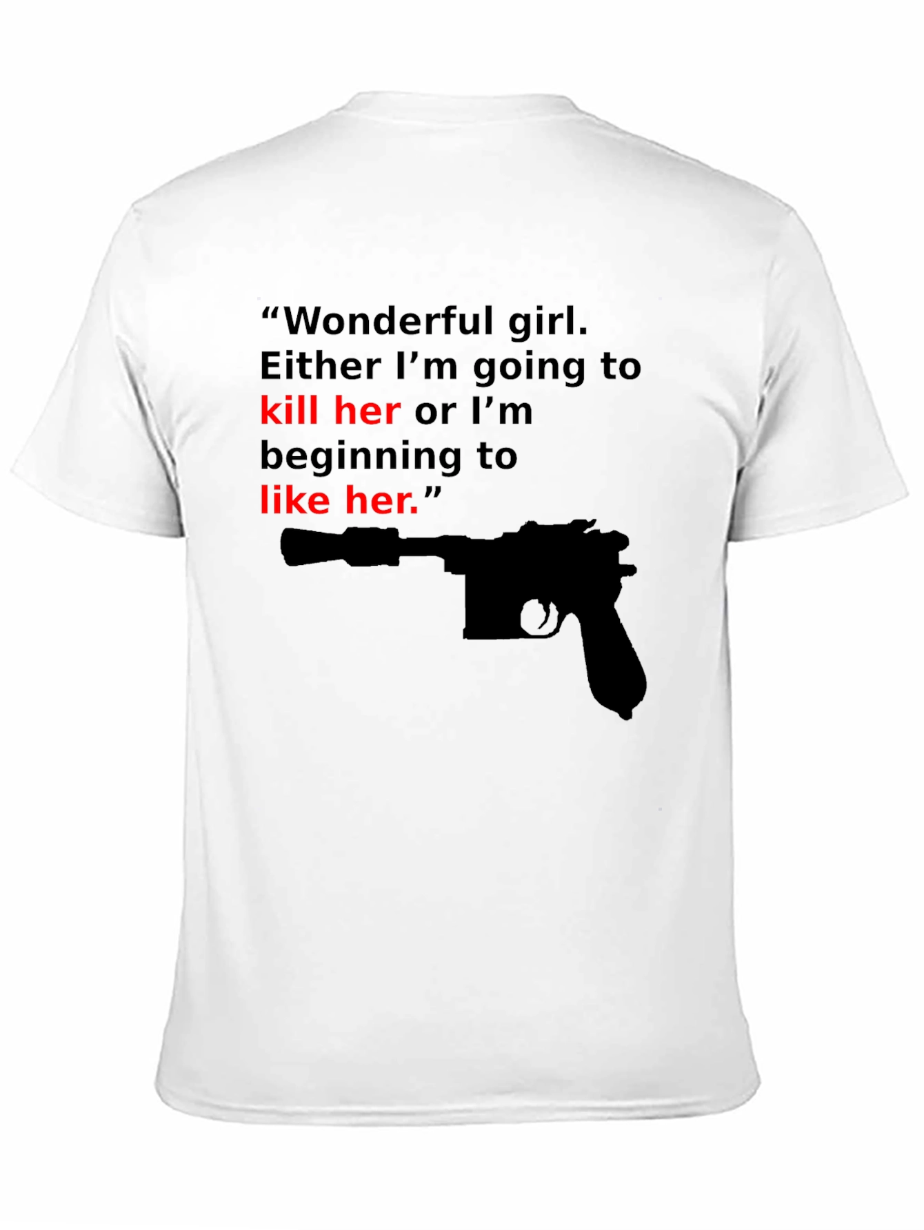 Wonderful Girl T-Shirt - Han Solo Inspired Tee