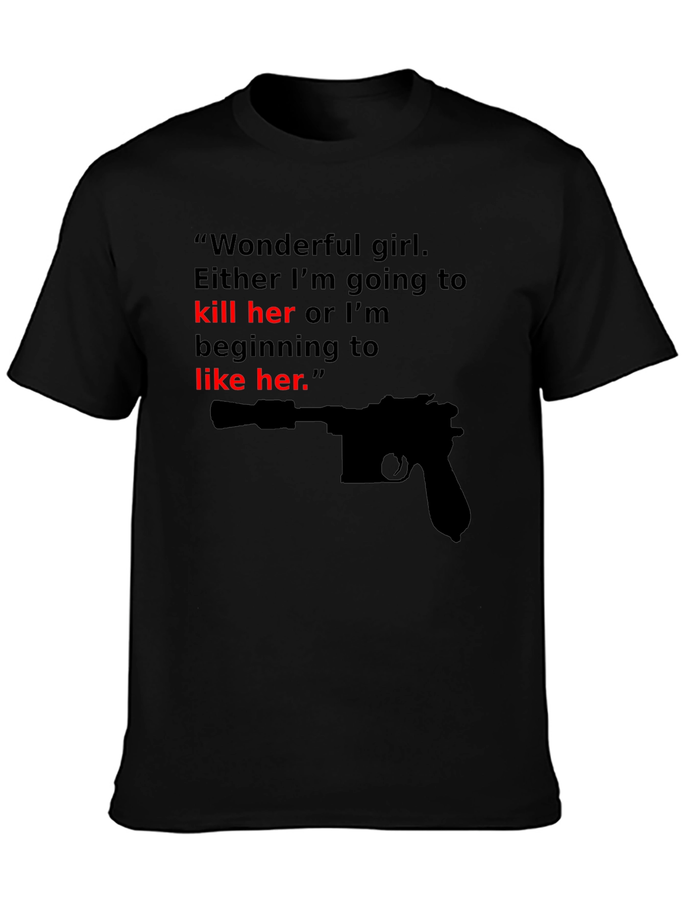 Wonderful Girl T-Shirt - Han Solo Inspired Tee